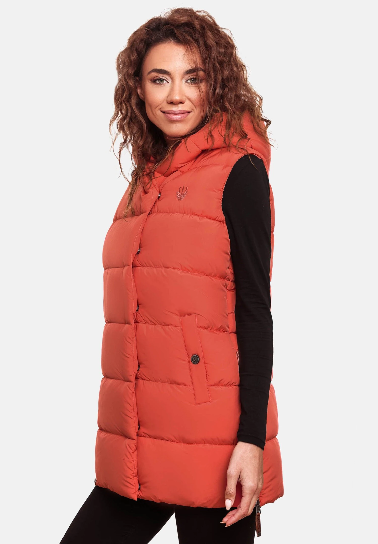 Navahoo Madilynaa - Bodywarmer - Coral 5 Navahoo Madilynaa - Bodywarmer - Coral - Afbeelding 3