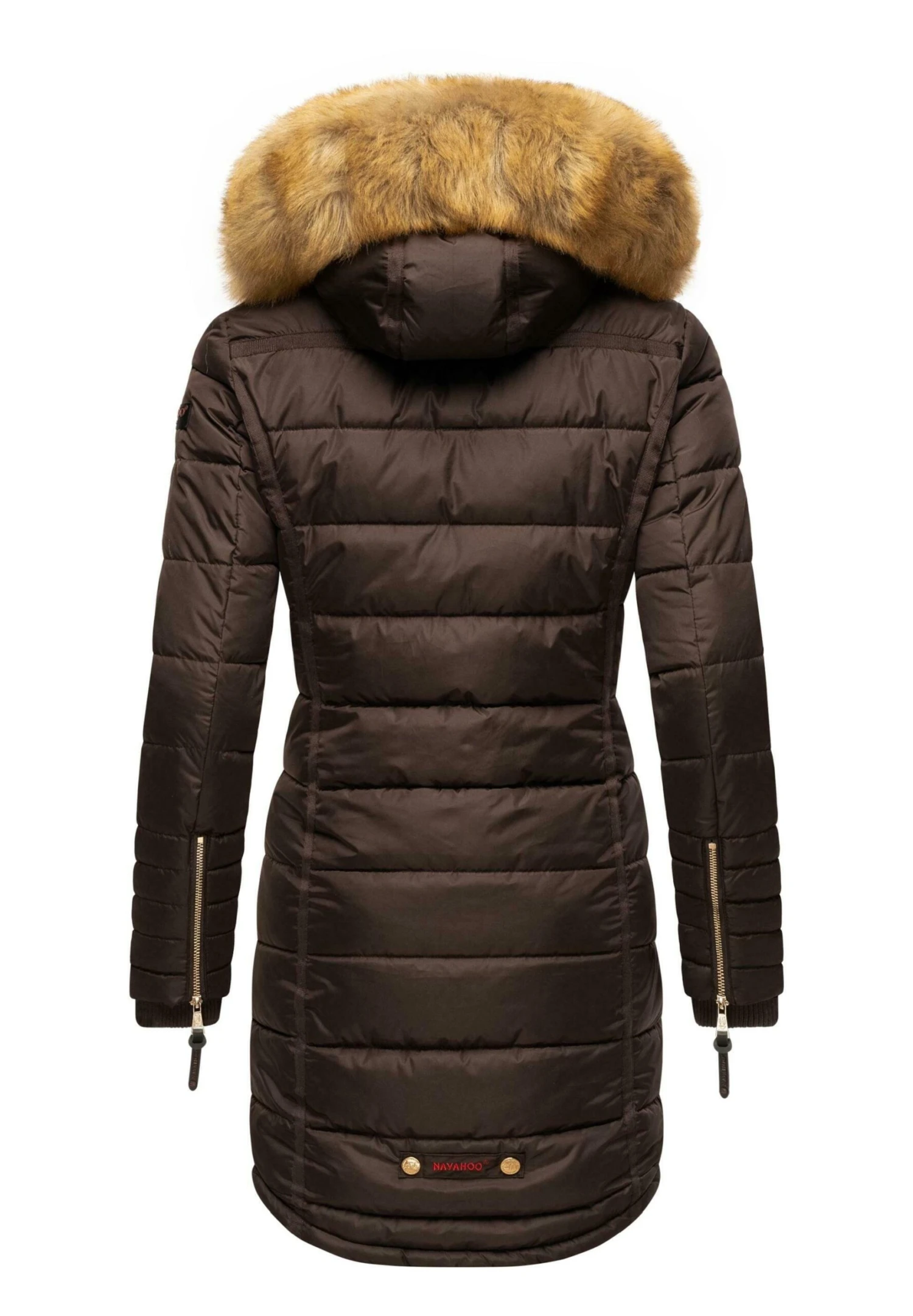 Navahoo Papaya - Winterjas - Dark Choco 4 Navahoo Papaya - Winterjas - Dark Choco - Afbeelding 2