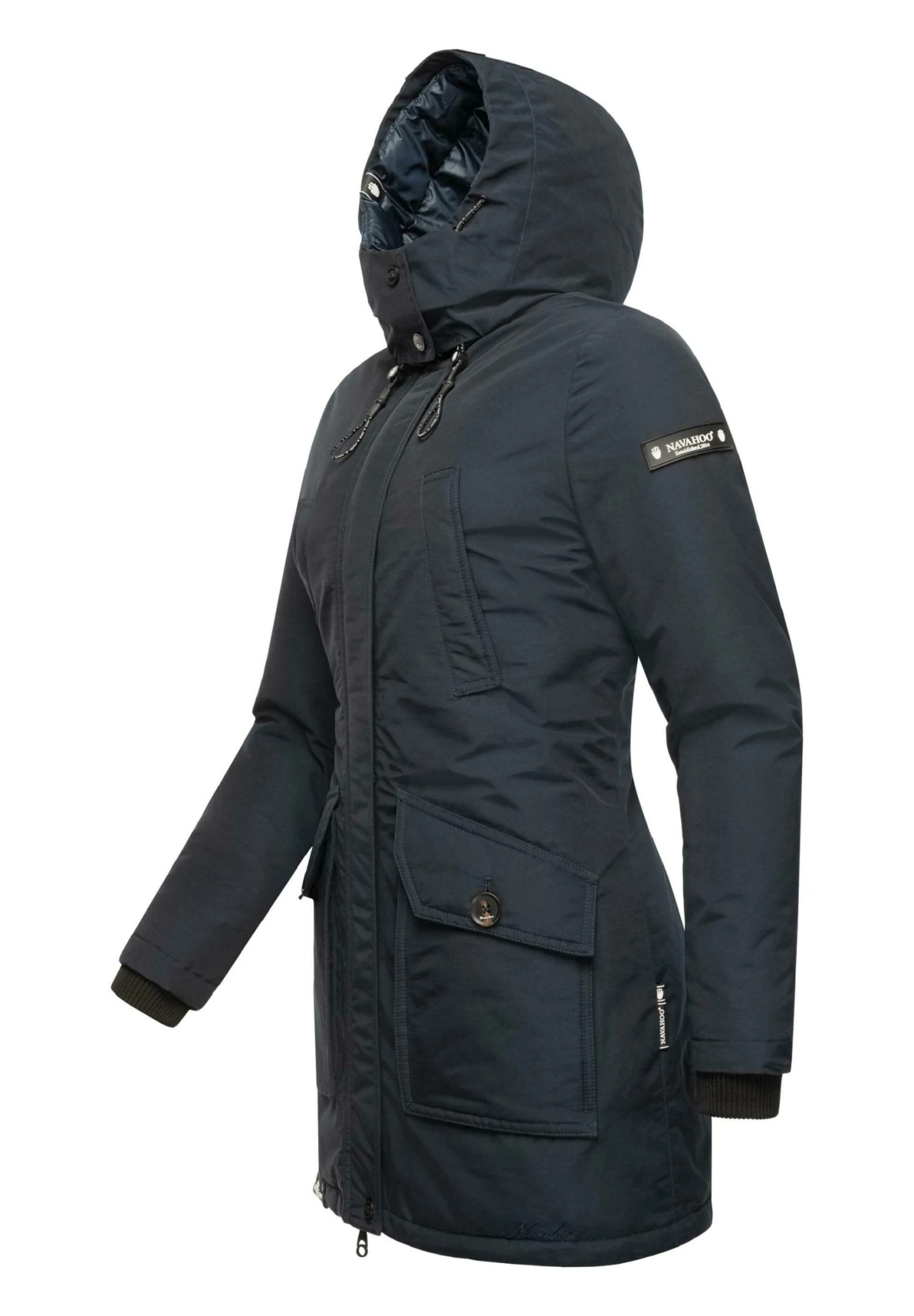 Navahoo Blizzardstorm - Parka - Dark Blue 4 Navahoo Blizzardstorm - Parka - Dark Blue - Afbeelding 2