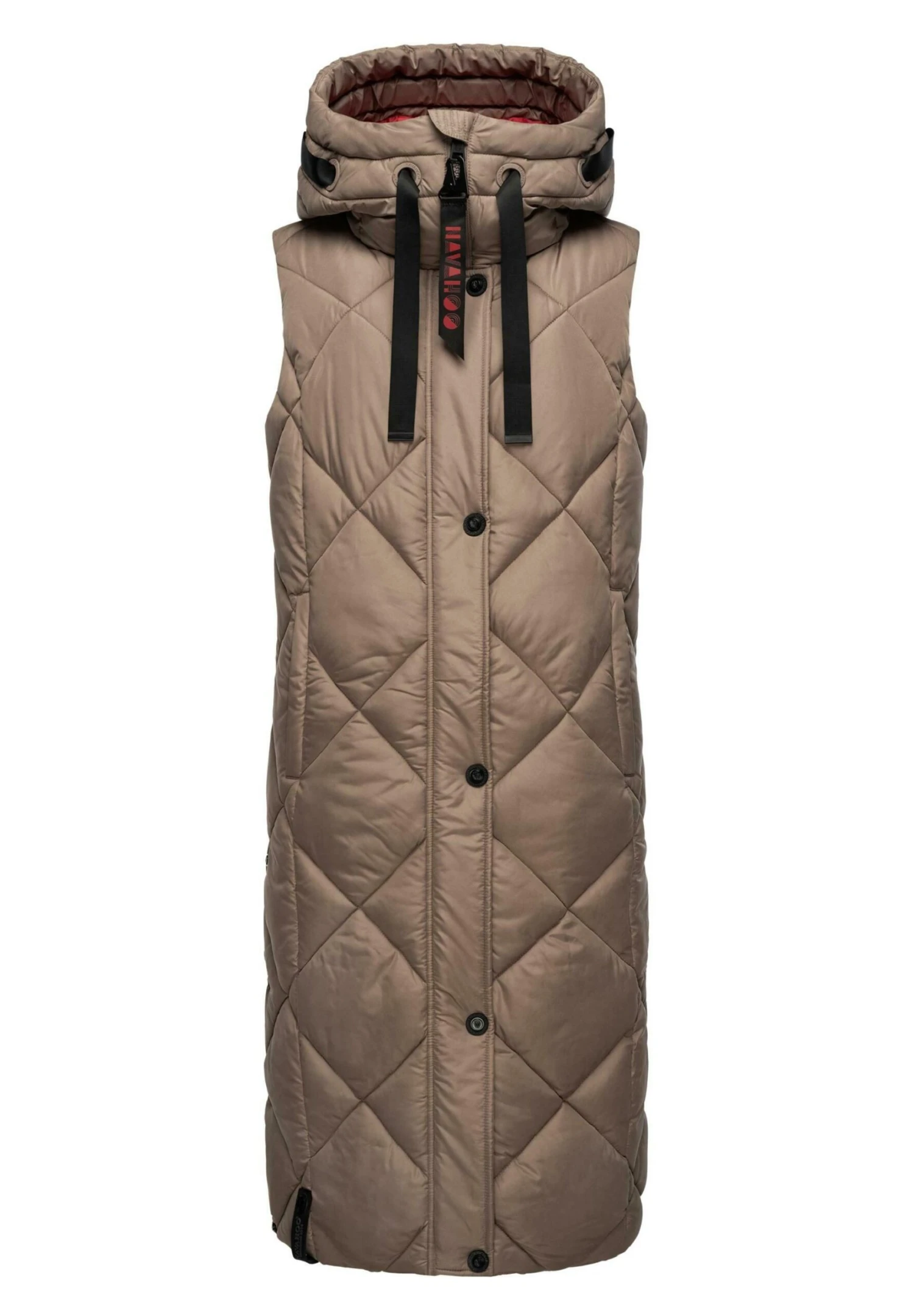 Navahoo Schnuckel - Bodywarmer - Dark Taupe 7 Navahoo Schnuckel - Bodywarmer - Dark Taupe - Afbeelding 5