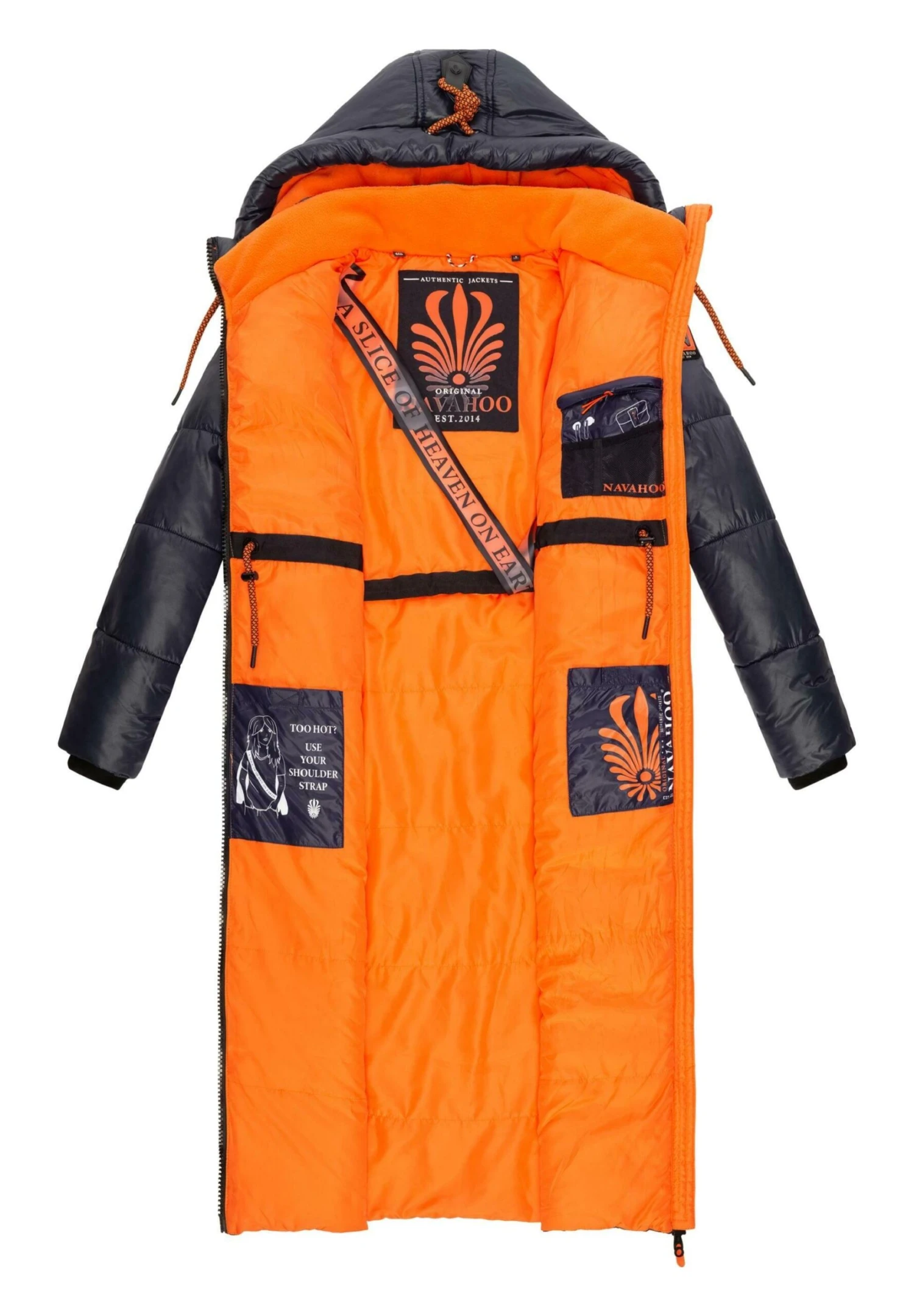 Navahoo Schmuseengel - Winterjas - Dark Blue 5 Navahoo Schmuseengel - Winterjas - Dark Blue - Afbeelding 3