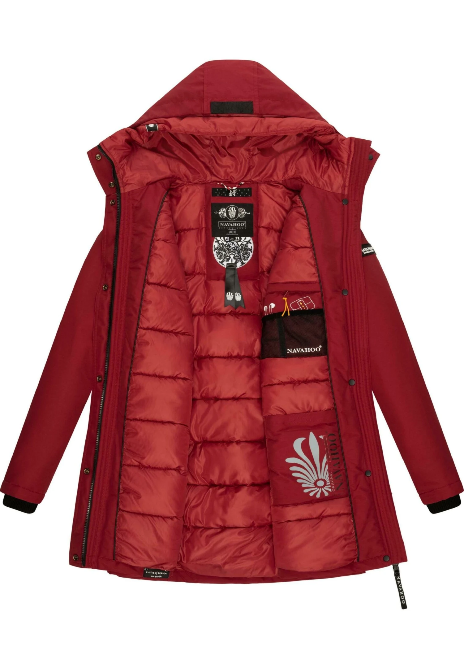 Navahoo Blizzardstorm - Parka - Blood Red 8 Navahoo Blizzardstorm - Parka - Blood Red - Afbeelding 6