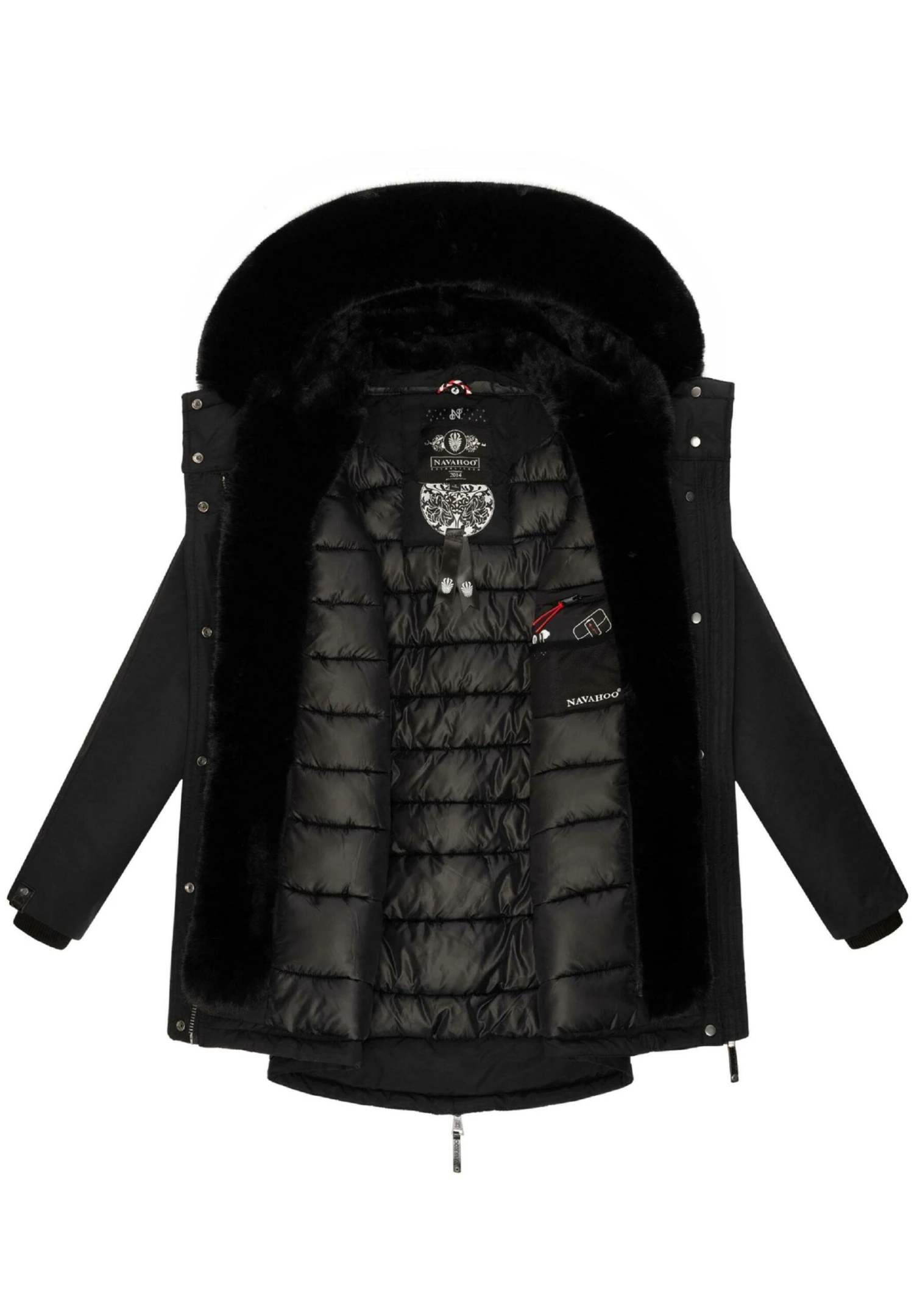 Navahoo Sweety Deluxe - Winterjas - Black 6 Navahoo Sweety Deluxe - Winterjas - Black - Afbeelding 4