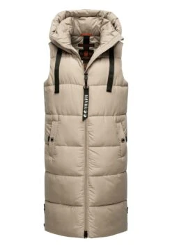 Navahoo Schnuffelchen - Bodywarmer - Taupe -Navahoo 198a607352b747f5b373abd6d01f920b