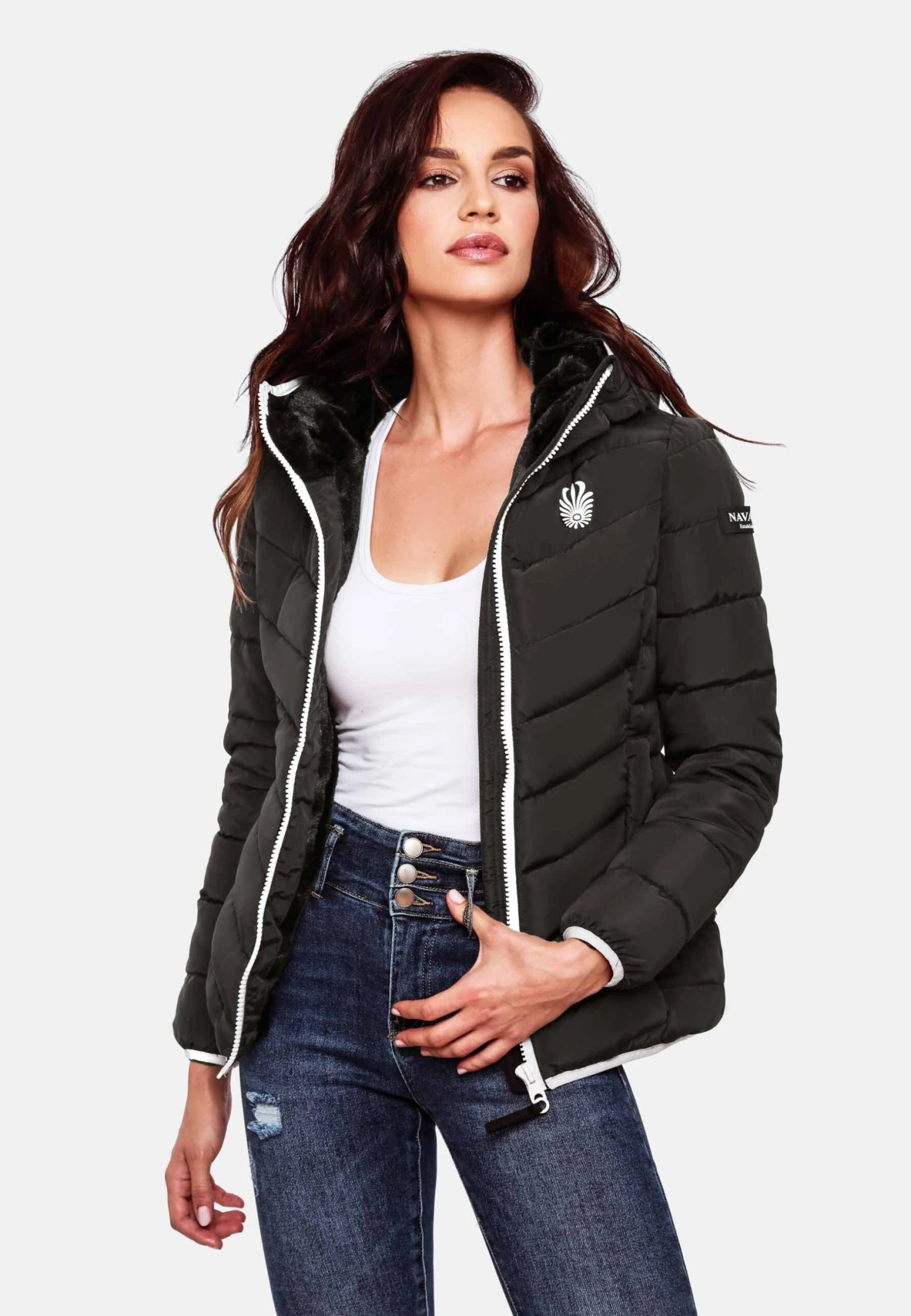 Navahoo Elva - Winterjas - Black 5 Navahoo Elva - Winterjas - Black - Afbeelding 3