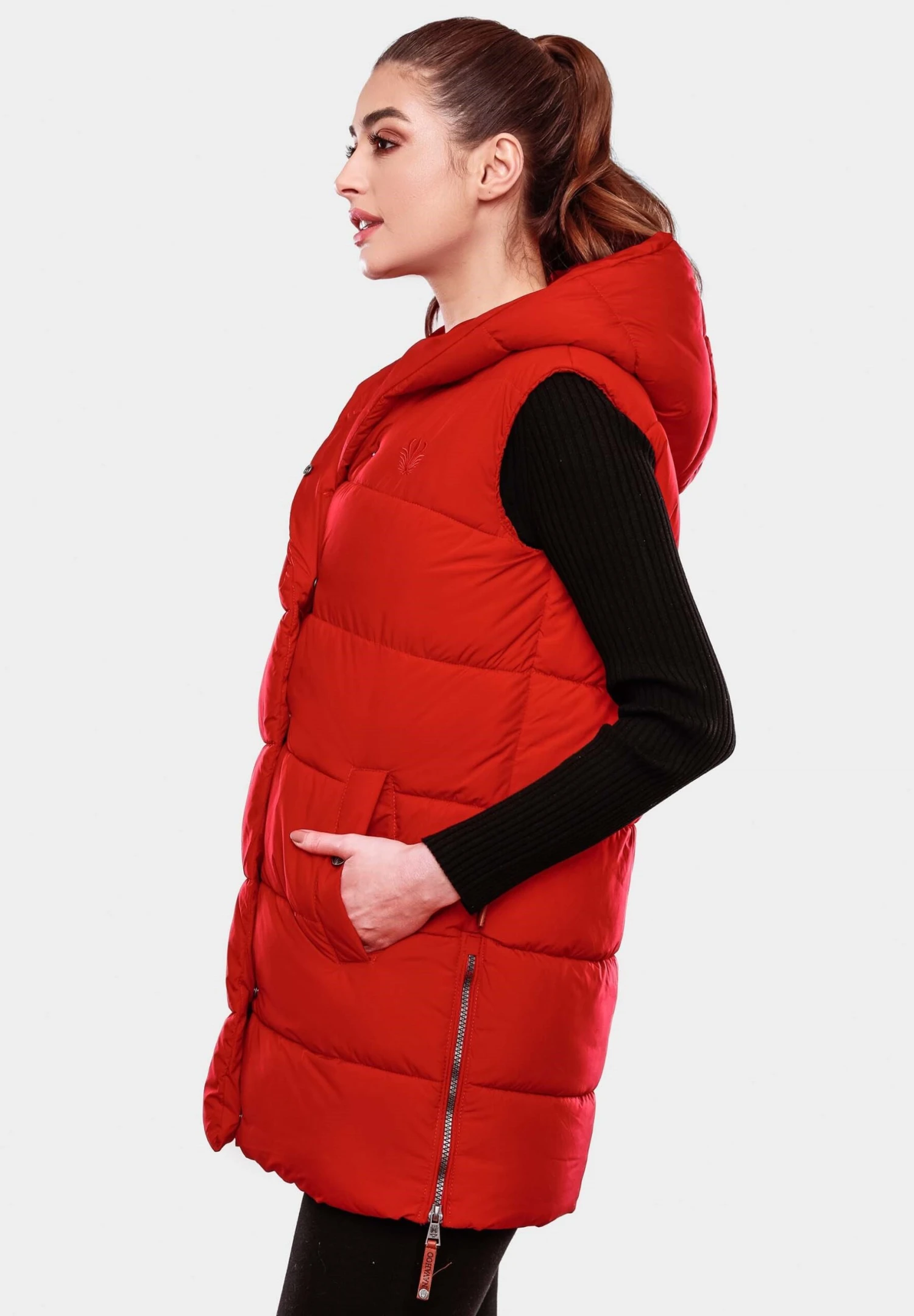 Navahoo Madilynaa - Bodywarmer - Red 5 Navahoo Madilynaa - Bodywarmer - Red - Afbeelding 3