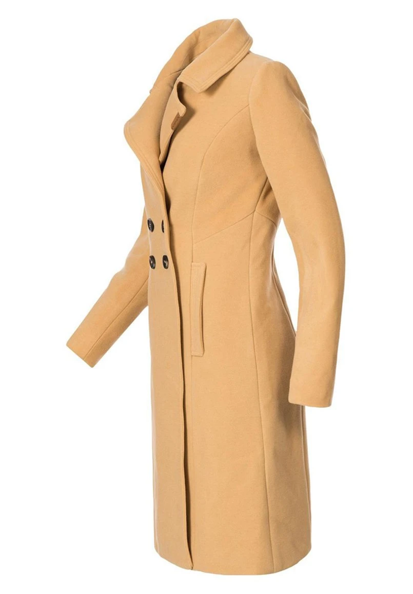 Navahoo Wooly - Halflange Jas - Camel 9 Navahoo Wooly - Halflange Jas - Camel - Afbeelding 7