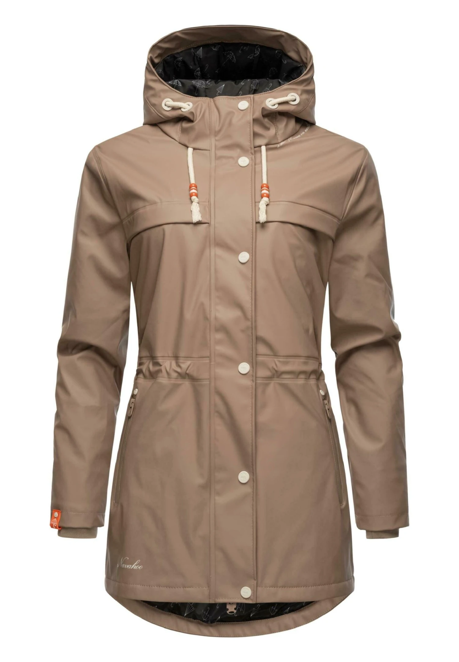 Navahoo Rainy Forest - Regenjas - Taupe 3 Navahoo Rainy Forest - Regenjas - Taupe