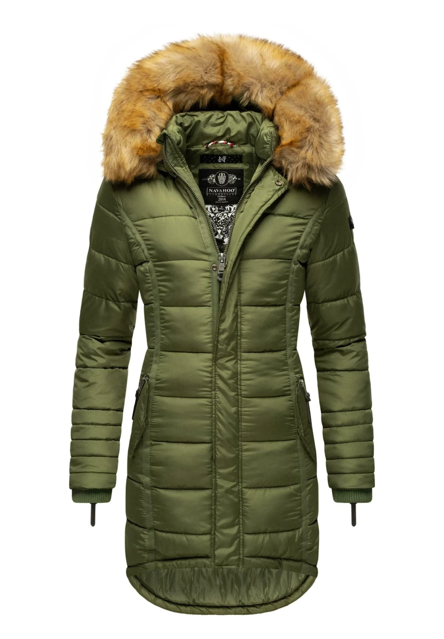 Navahoo Papaya - Winterjas - Dusty Olive 3 Navahoo Papaya - Winterjas - Dusty Olive