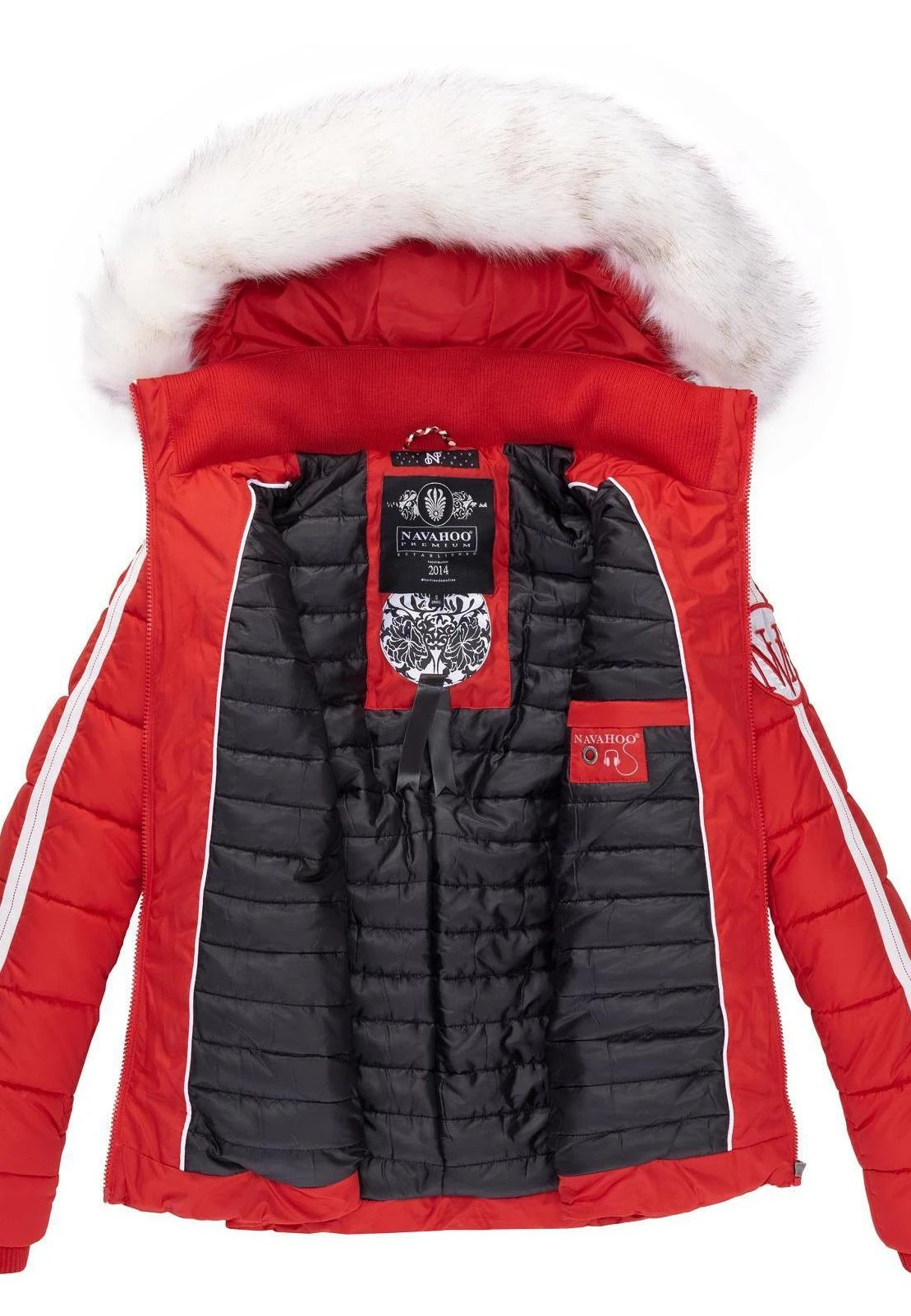 Navahoo Khingaa - Winterjas - Red 7 Navahoo Khingaa - Winterjas - Red - Afbeelding 5