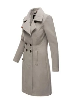 Navahoo Wooly - Halflange Jas - Zinc Grey -Navahoo 3f9b0fe54f4348acba748ea67eaabe5a