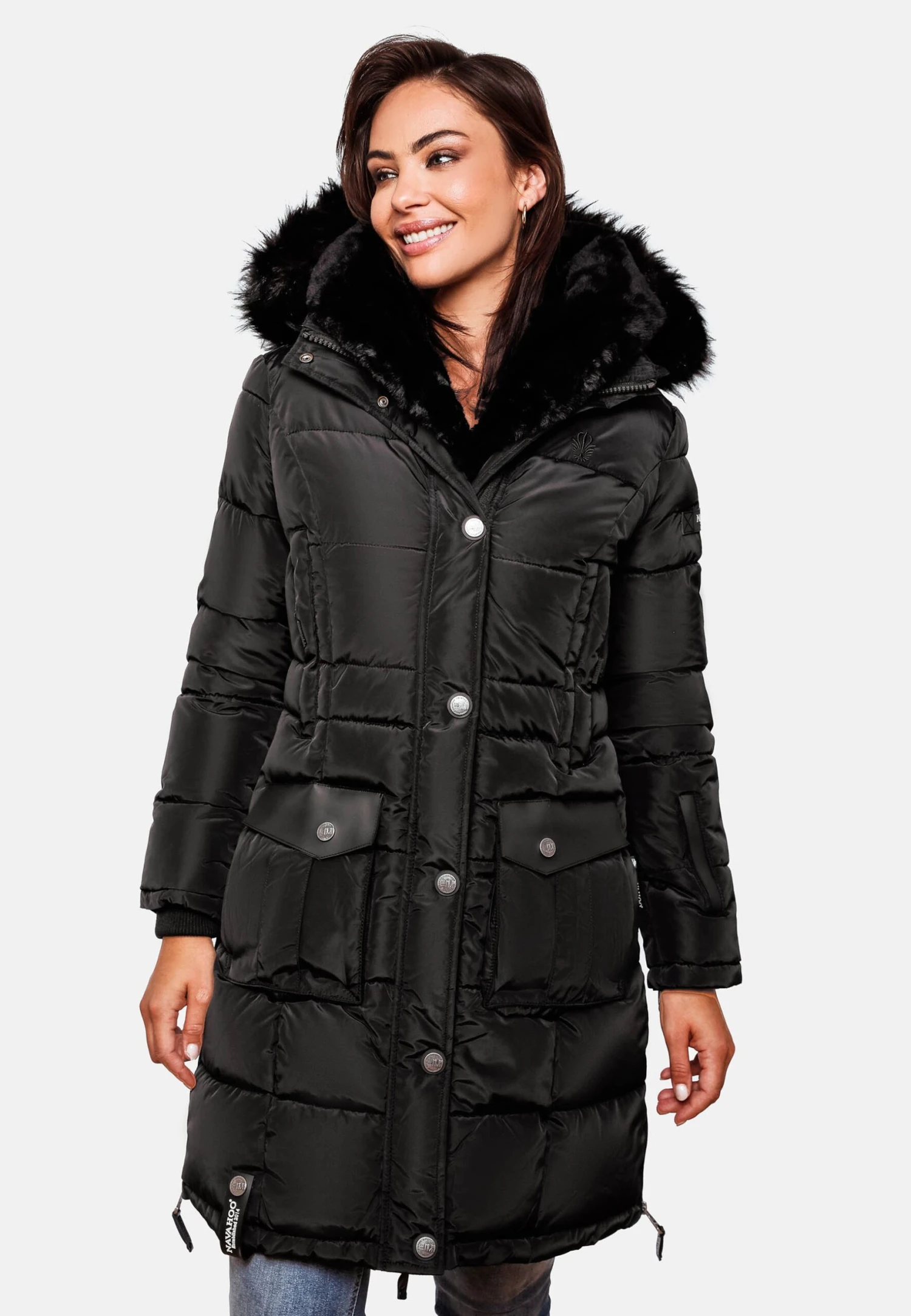 Navahoo Sinja - Winterjas - Black 3 Navahoo Sinja - Winterjas - Black