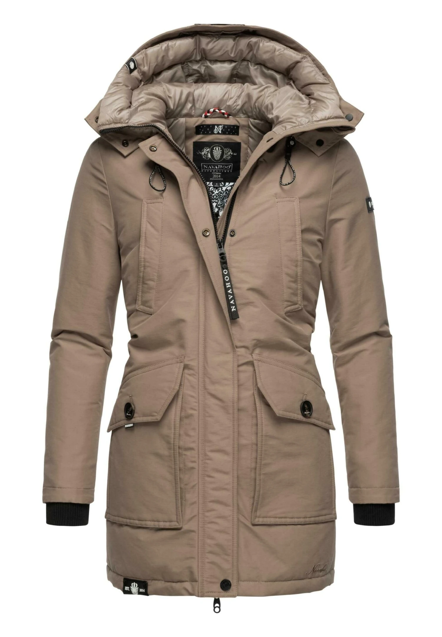 Navahoo Blizzardstorm - Parka - Taupe Grey 6 Navahoo Blizzardstorm - Parka - Taupe Grey - Afbeelding 4