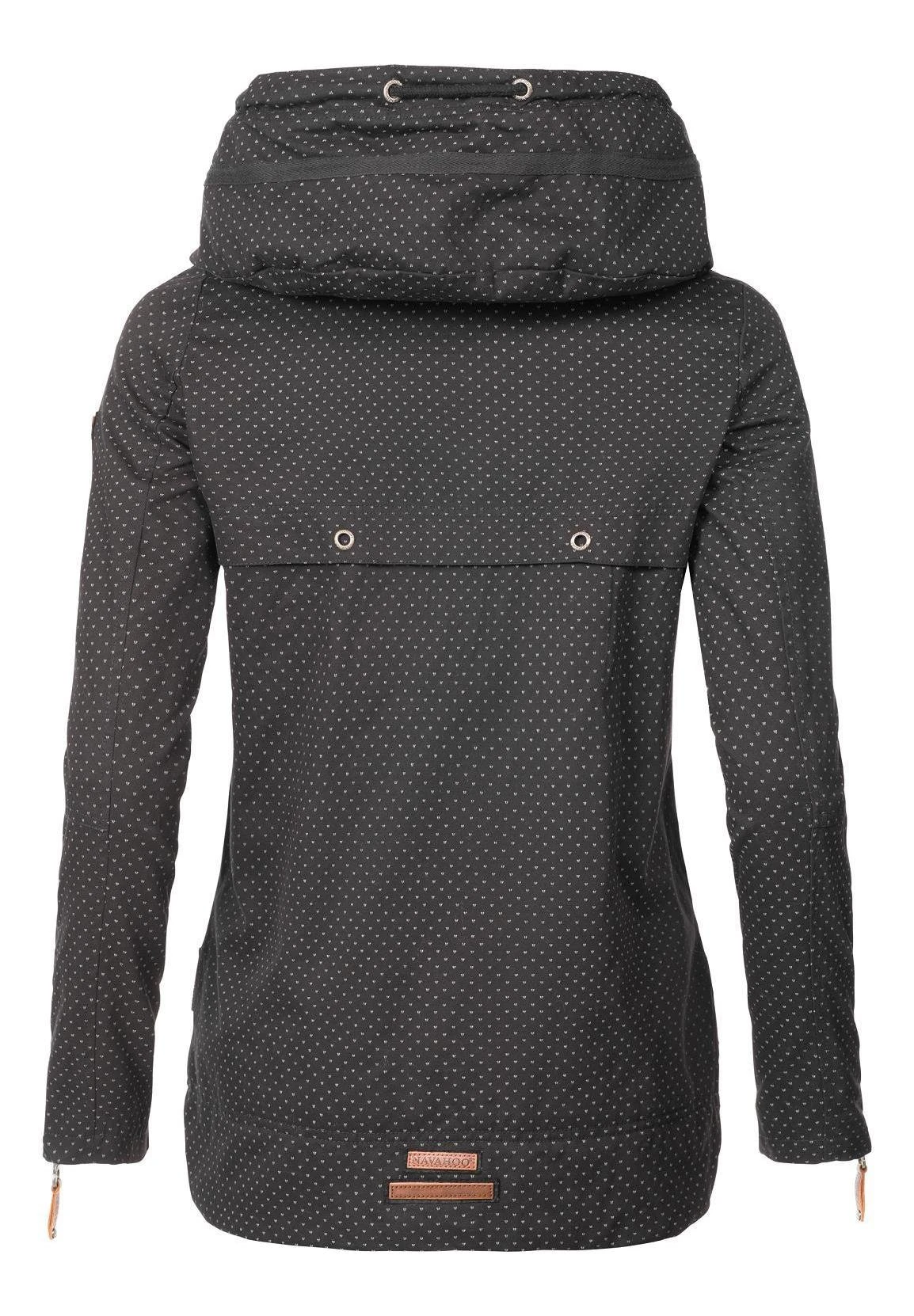 Navahoo Wekoo - Parka - Schwarz Dots 4 Navahoo Wekoo - Parka - Schwarz Dots - Afbeelding 2