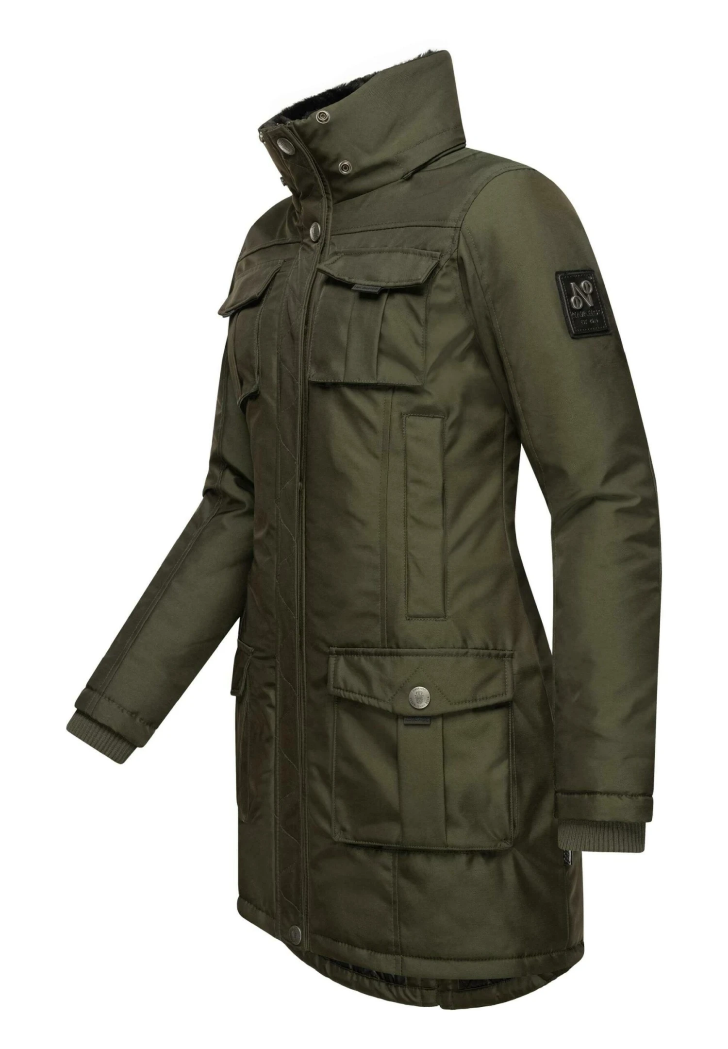 Navahoo Tiniis - Winterjas - Dark Olive 8 Navahoo Tiniis - Winterjas - Dark Olive - Afbeelding 6