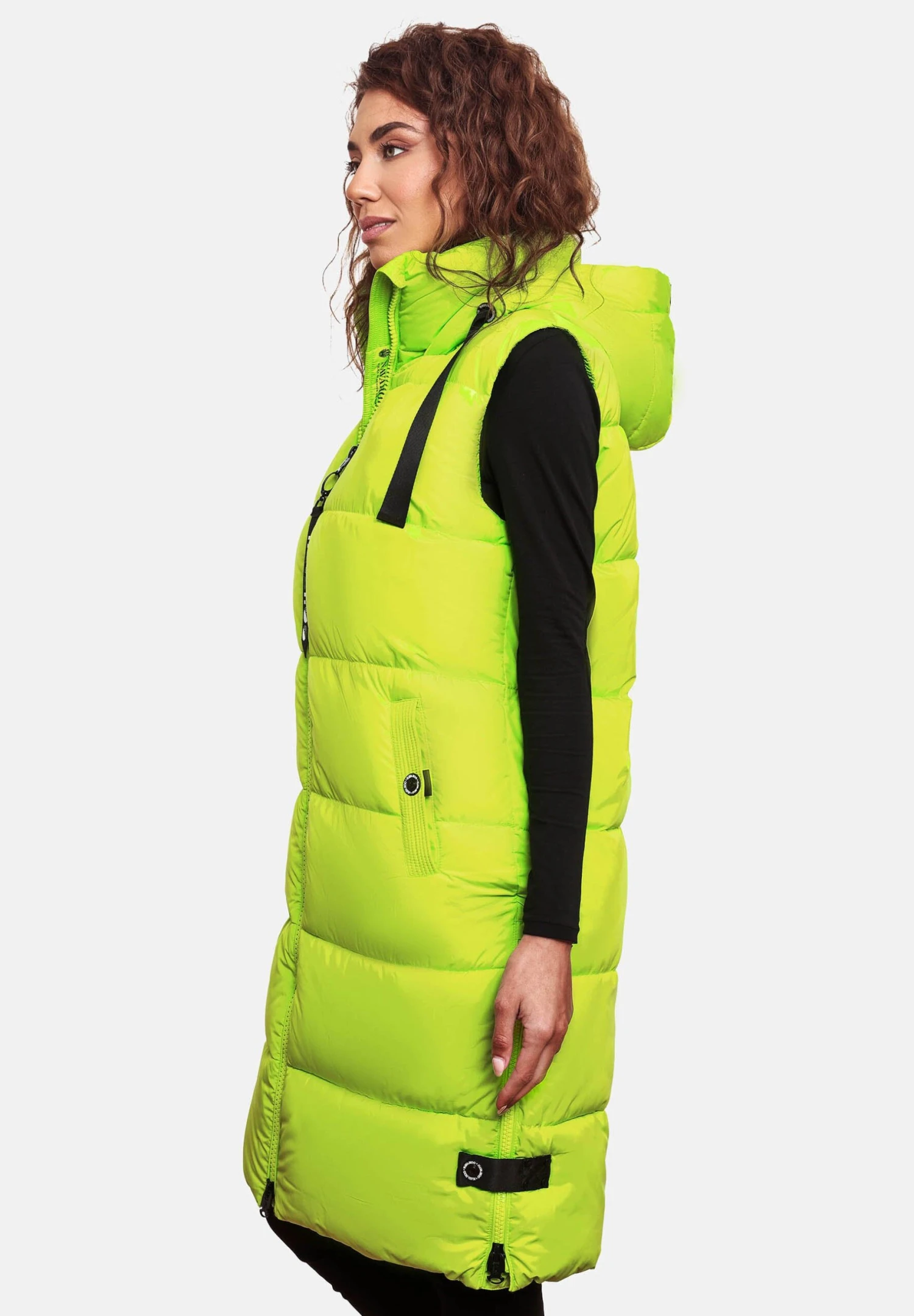 Navahoo Schnuffelchen - Bodywarmer - Neon Green 5 Navahoo Schnuffelchen - Bodywarmer - Neon Green - Afbeelding 3