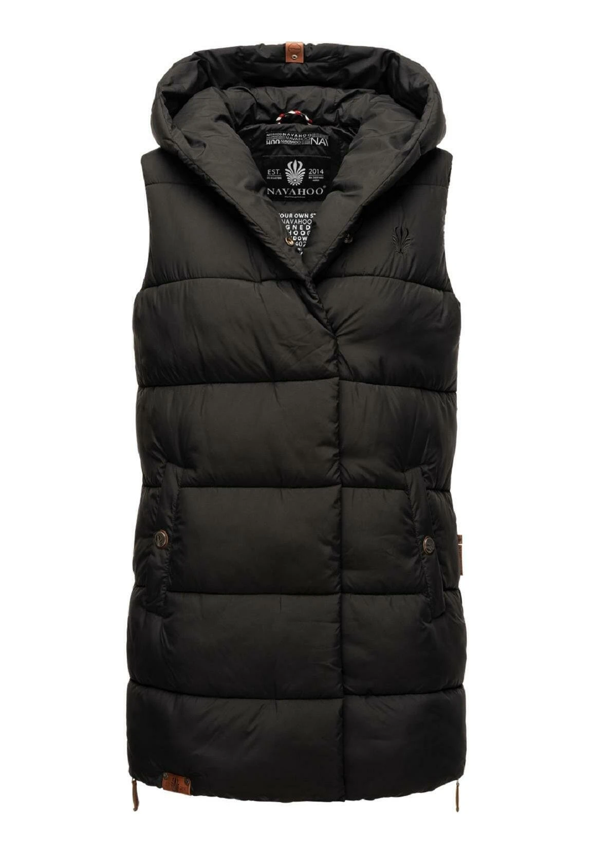 Navahoo Madilynaa - Bodywarmer - Black 3 Navahoo Madilynaa - Bodywarmer - Black
