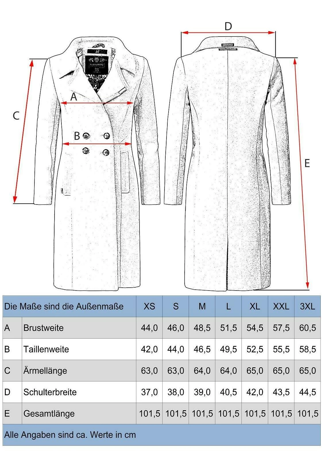 Navahoo Wooly - Halflange Jas - Offwhite 7 Navahoo Wooly - Halflange Jas - Offwhite - Afbeelding 5