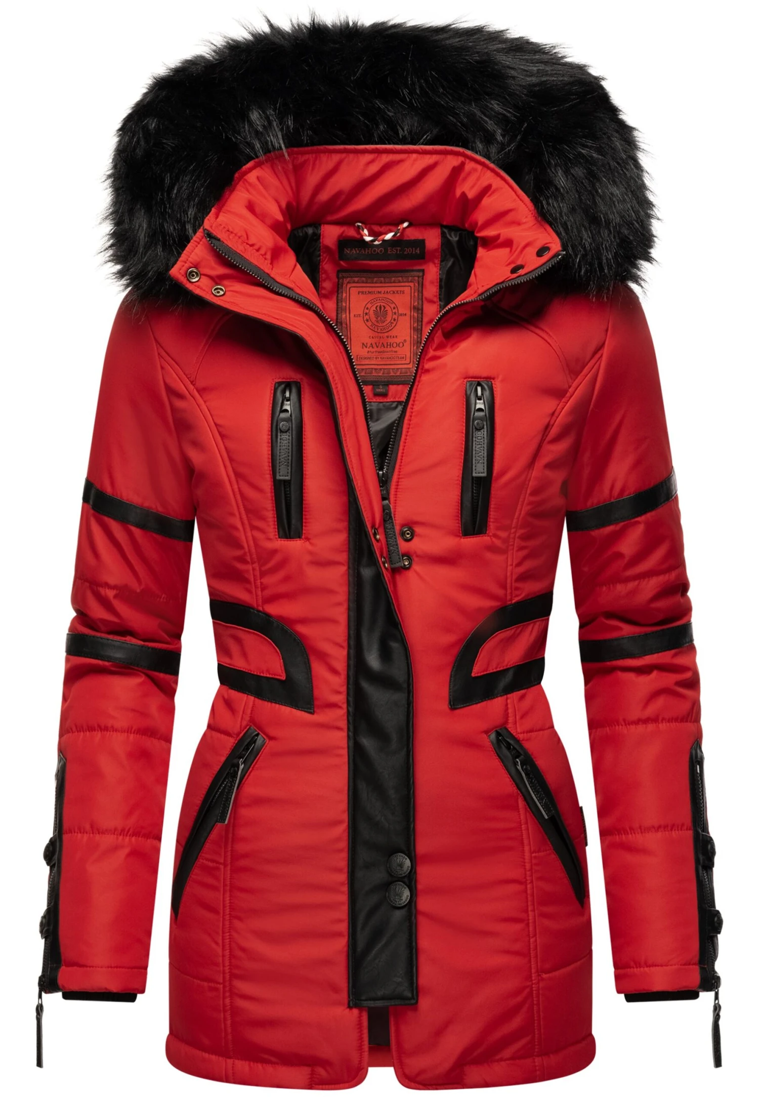 Navahoo Moon - Winterjas - Rot 3 Navahoo Moon - Winterjas - Rot