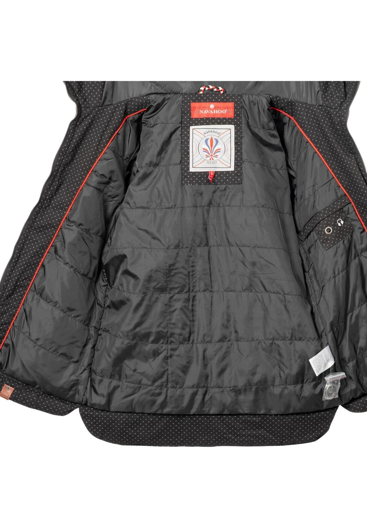 Navahoo Wekoo - Parka - Schwarz Dots 7 Navahoo Wekoo - Parka - Schwarz Dots - Afbeelding 5