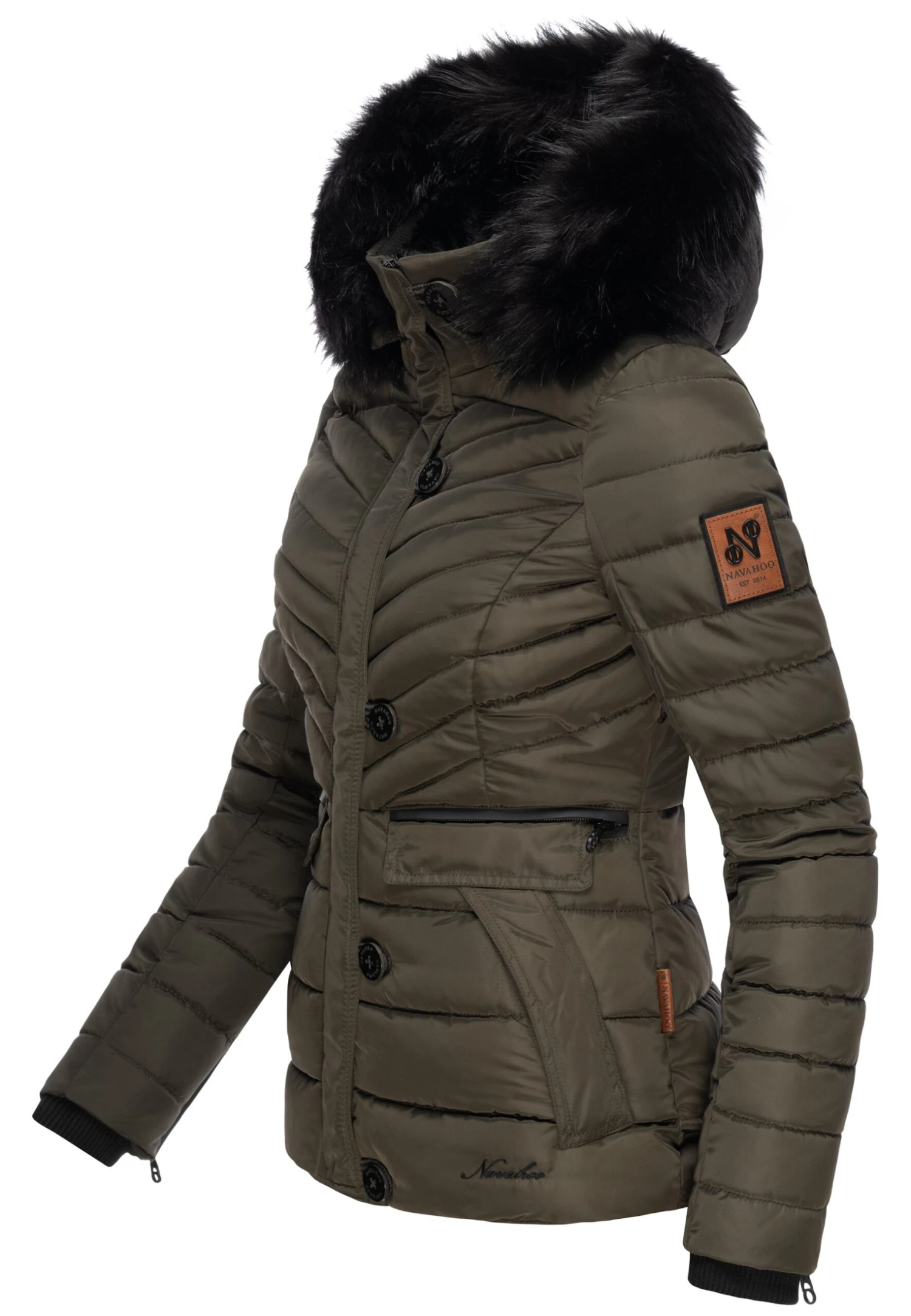 Navahoo Winterjas - Dark Grey 4 Navahoo Winterjas - Dark Grey - Afbeelding 2