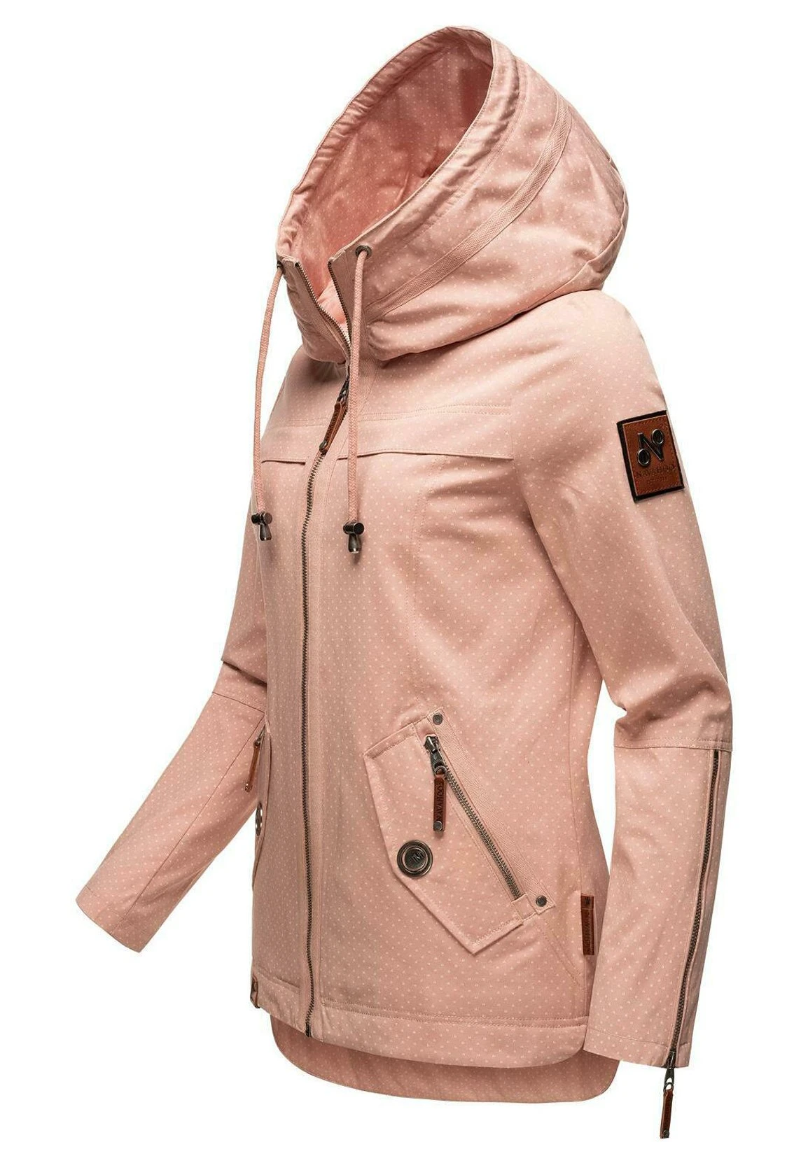 Navahoo Wekoo - Parka - Light Rose Dots 6 Navahoo Wekoo - Parka - Light Rose Dots - Afbeelding 4