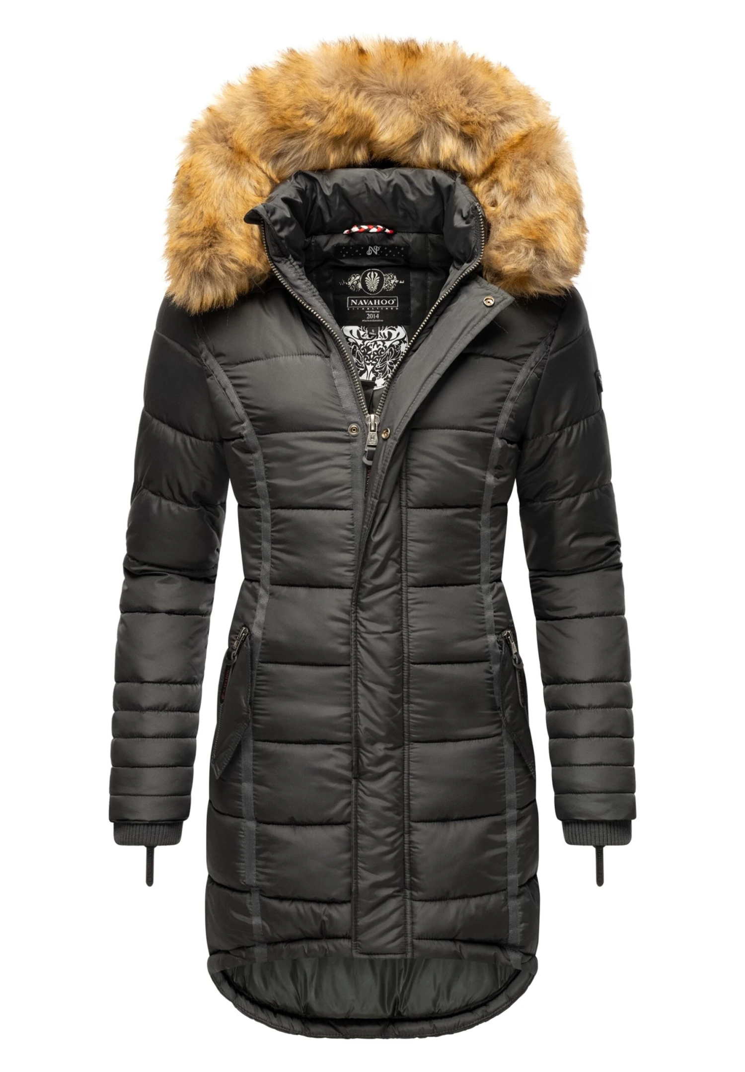 Navahoo Papaya - Winterjas - Dark Grey 3 Navahoo Papaya - Winterjas - Dark Grey