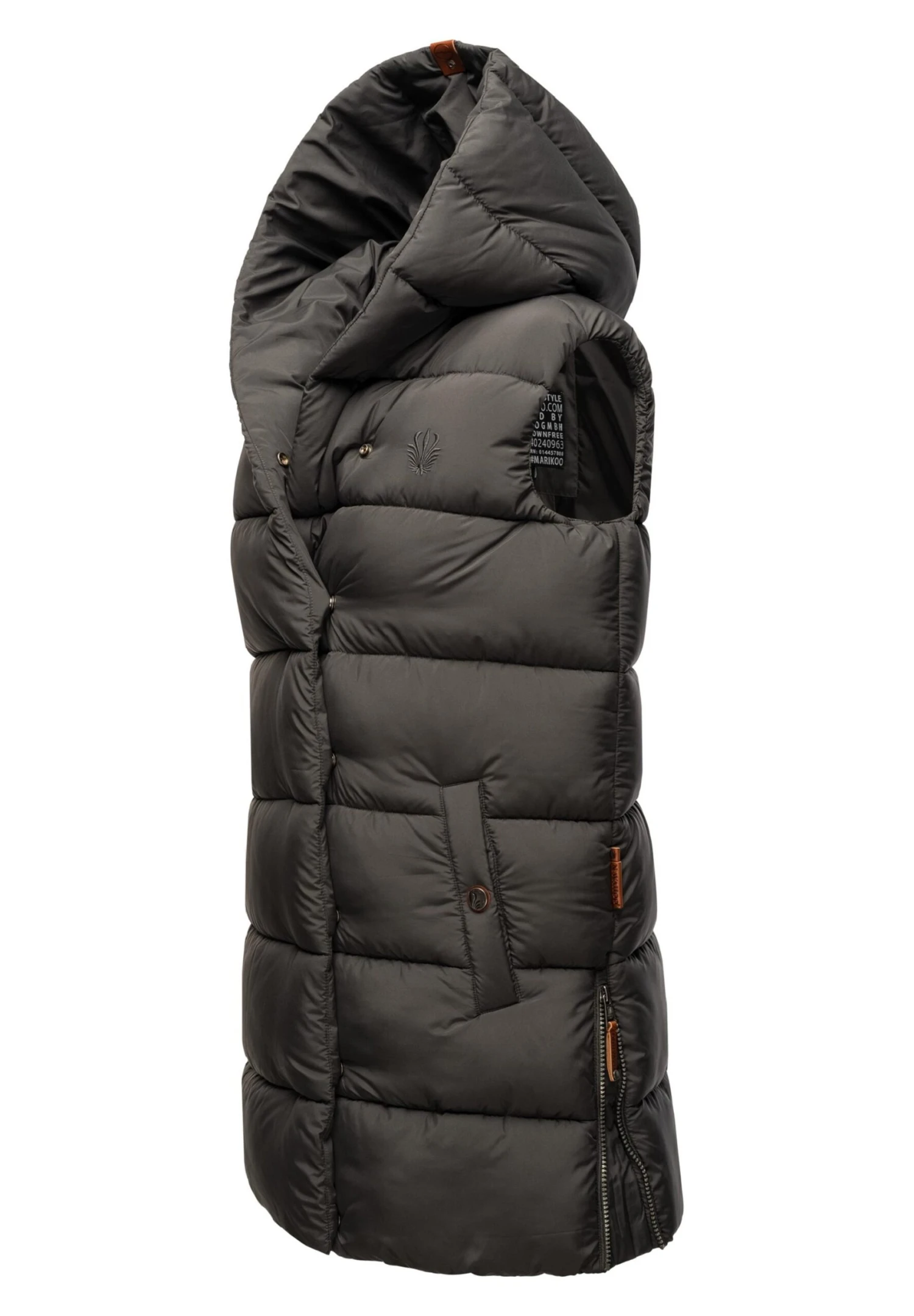 Navahoo Madilynaa - Bodywarmer - Brown 4 Navahoo Madilynaa - Bodywarmer - Brown - Afbeelding 2