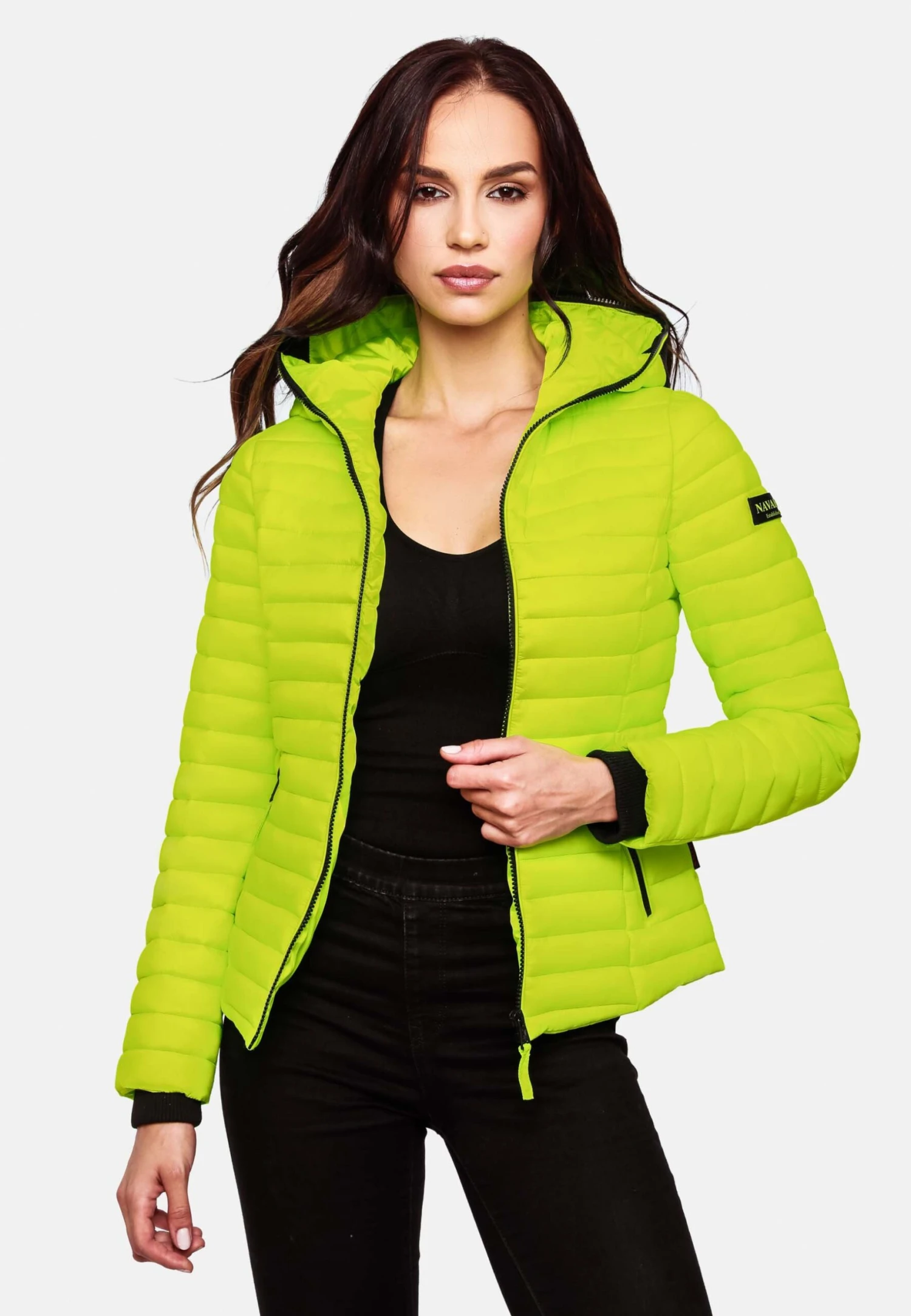Navahoo Kimuk - Jas - Neon Green 6 Navahoo Kimuk - Jas - Neon Green - Afbeelding 4