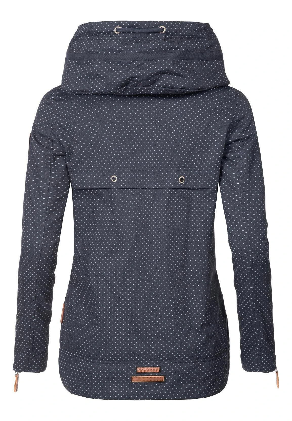 Navahoo Wekoo - Parka - Blau Dots 4 Navahoo Wekoo - Parka - Blau Dots - Afbeelding 2