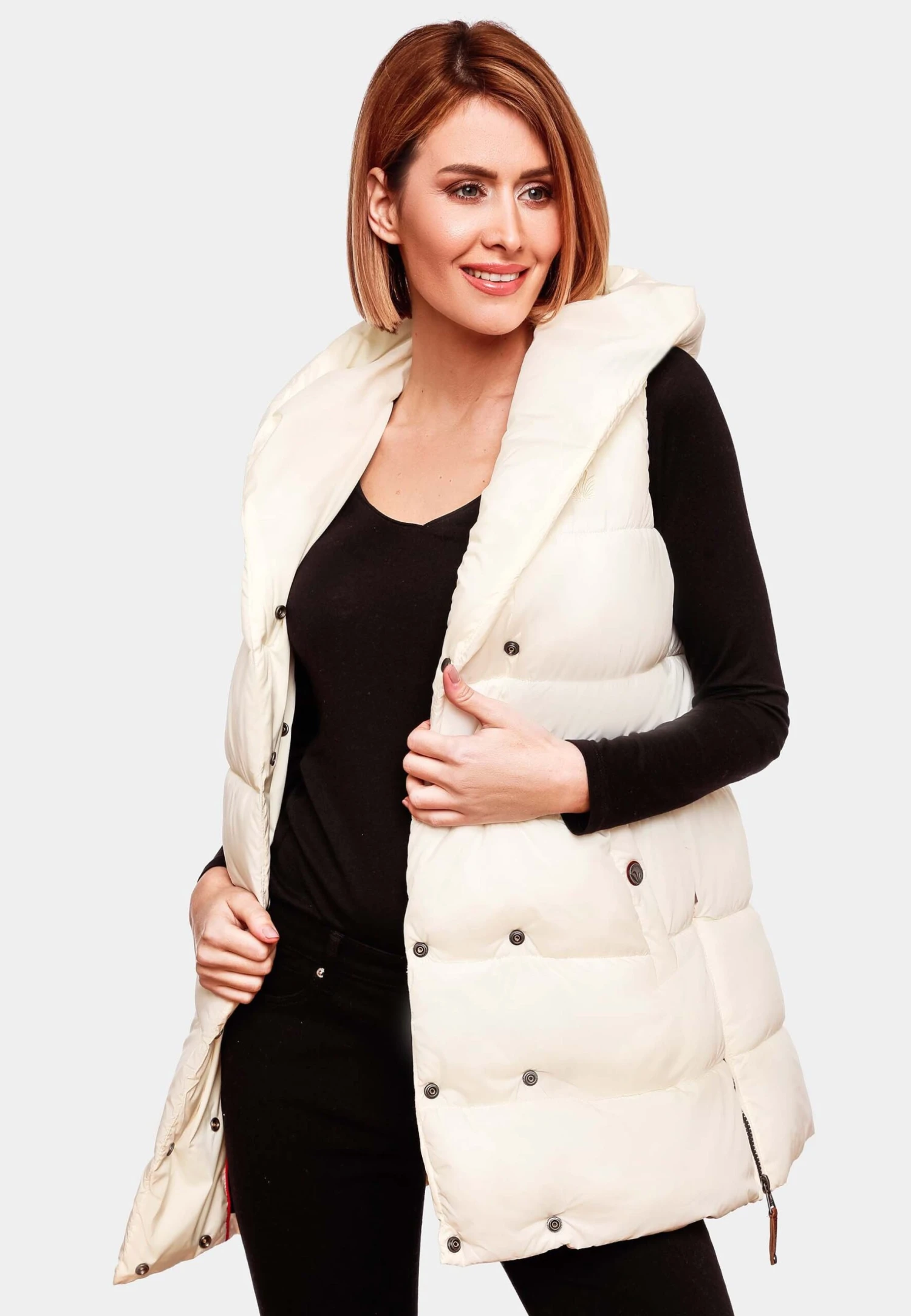 Navahoo Madilynaa - Bodywarmer - Offwhite 5 Navahoo Madilynaa - Bodywarmer - Offwhite - Afbeelding 3