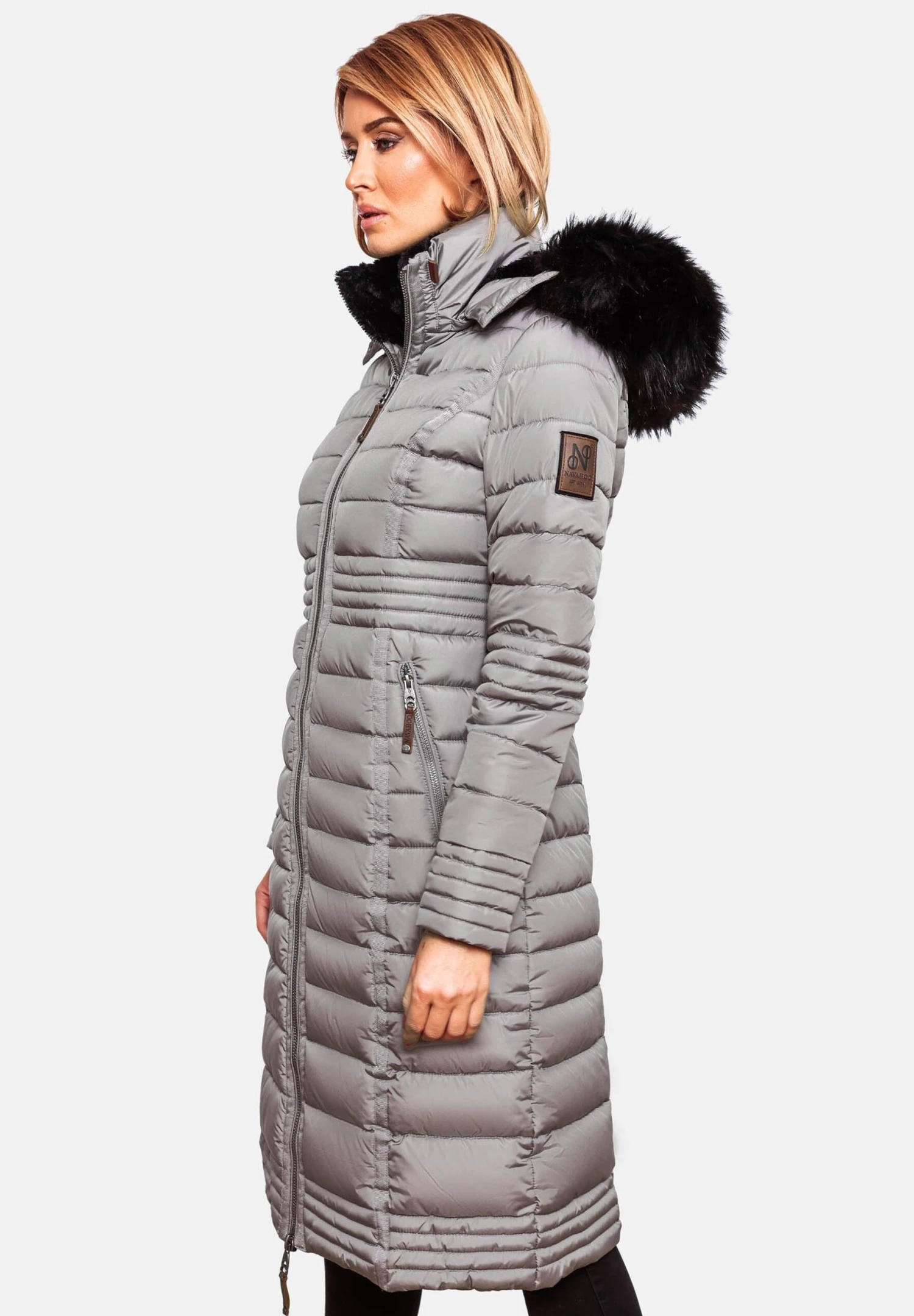 Navahoo Umay - Winterjas - Zinc Grey 6 Navahoo Umay - Winterjas - Zinc Grey - Afbeelding 4