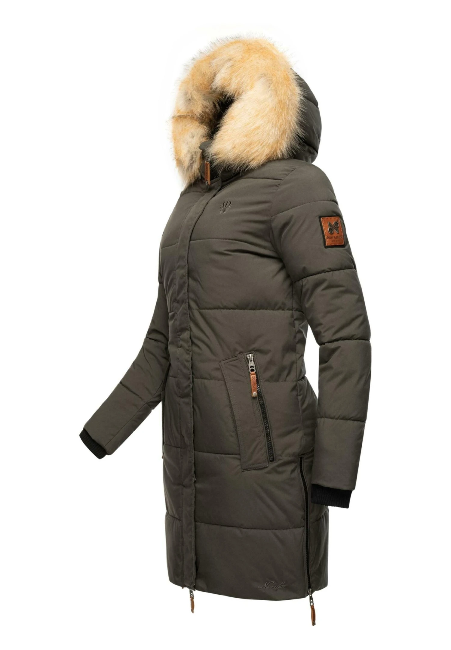 Navahoo Halina - Winterjas - Dark Grey 6 Navahoo Halina - Winterjas - Dark Grey - Afbeelding 4