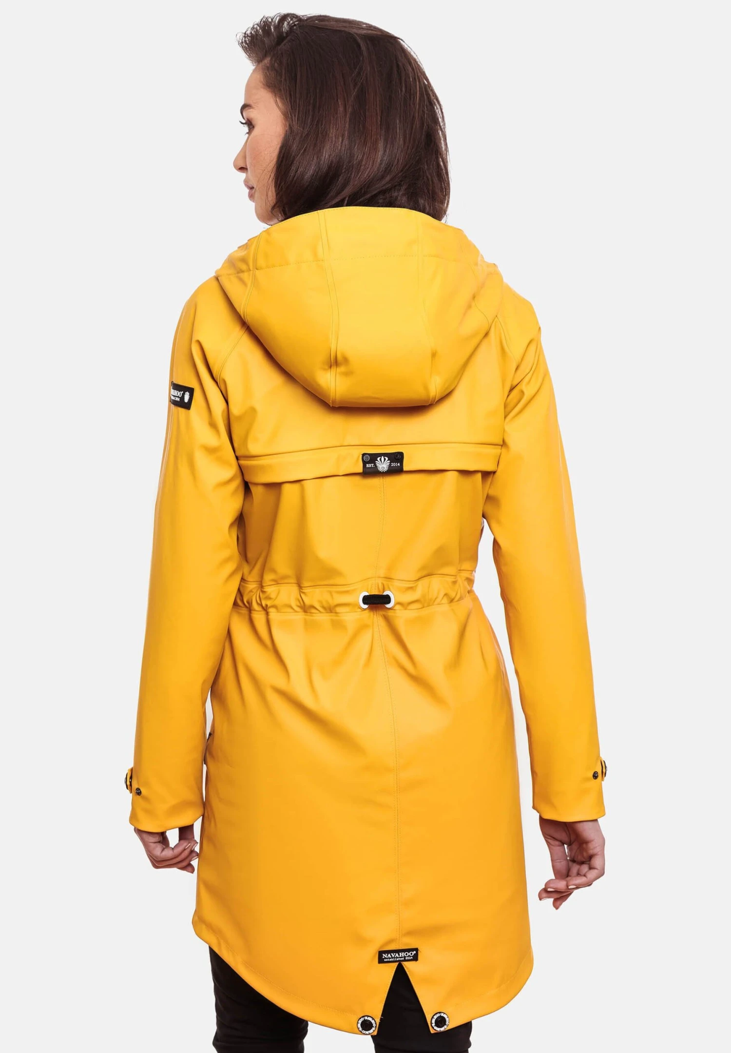 Navahoo Rainy Flower - Parka - Amber Yellow 4 Navahoo Rainy Flower - Parka - Amber Yellow - Afbeelding 2