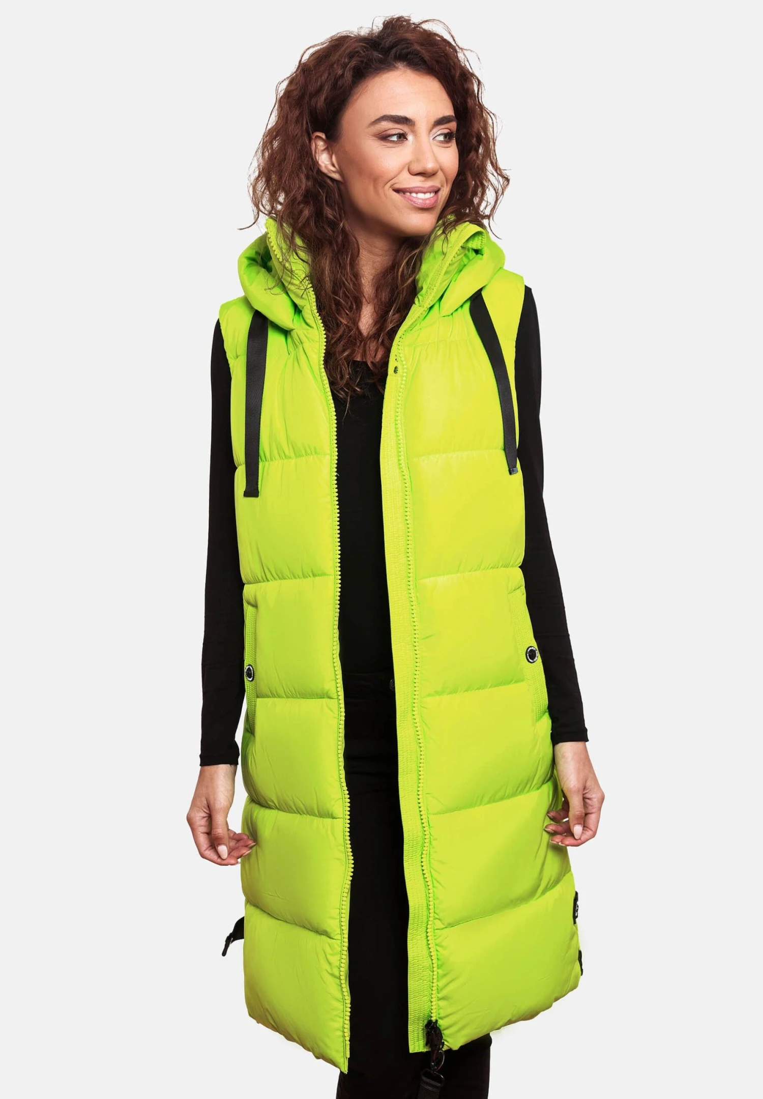 Navahoo Schnuffelchen - Bodywarmer - Neon Green 6 Navahoo Schnuffelchen - Bodywarmer - Neon Green - Afbeelding 4