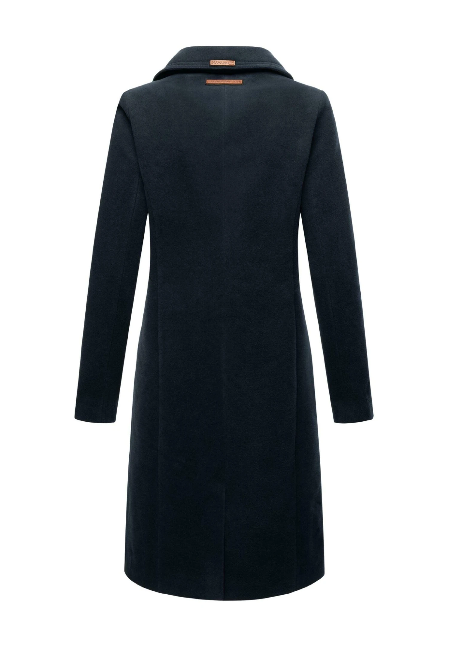 Navahoo Wooly - Halflange Jas - Dark Blue 4 Navahoo Wooly - Halflange Jas - Dark Blue - Afbeelding 2