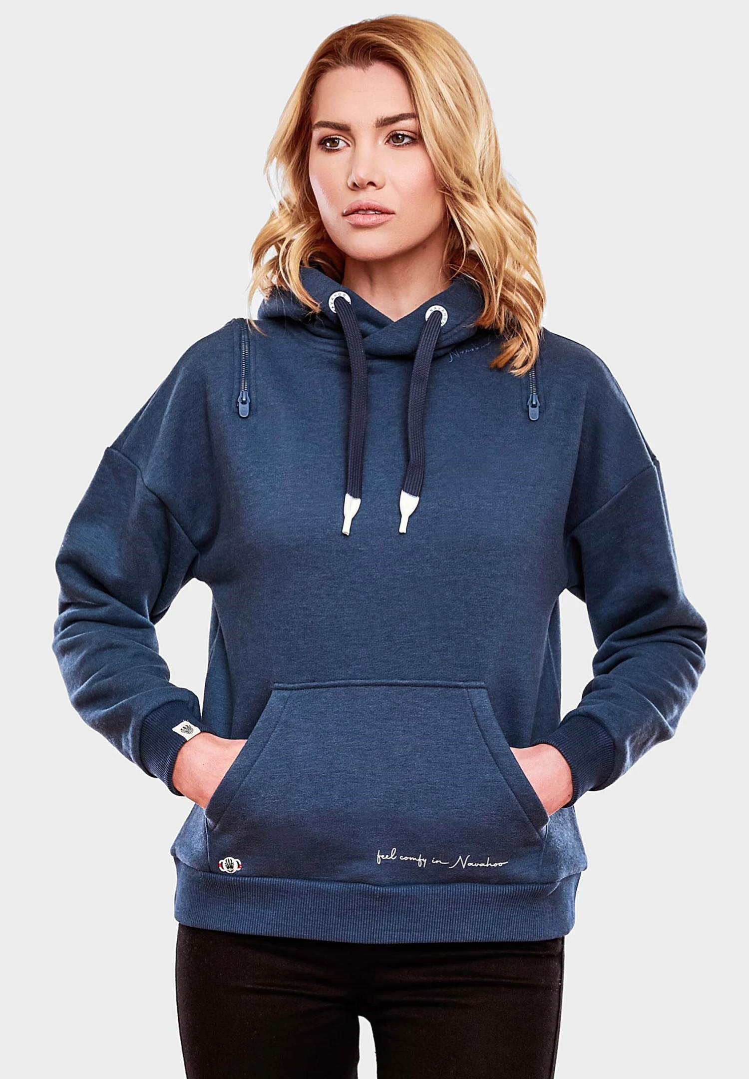 Navahoo Zuckerbärchen - Hoodie - Dusty Blue 3 Navahoo Zuckerbärchen - Hoodie - Dusty Blue
