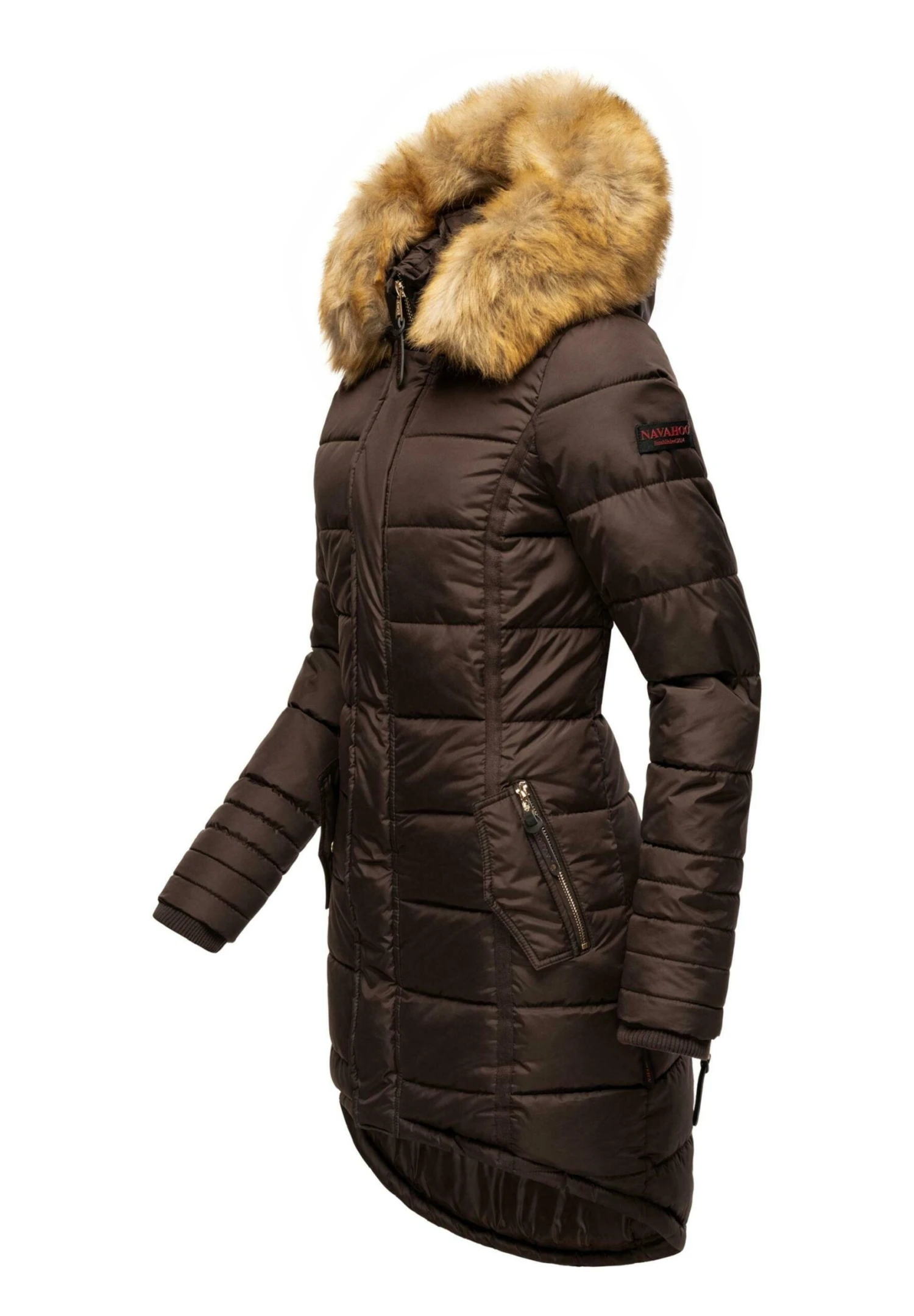 Navahoo Papaya - Winterjas - Dark Choco 7 Navahoo Papaya - Winterjas - Dark Choco - Afbeelding 5