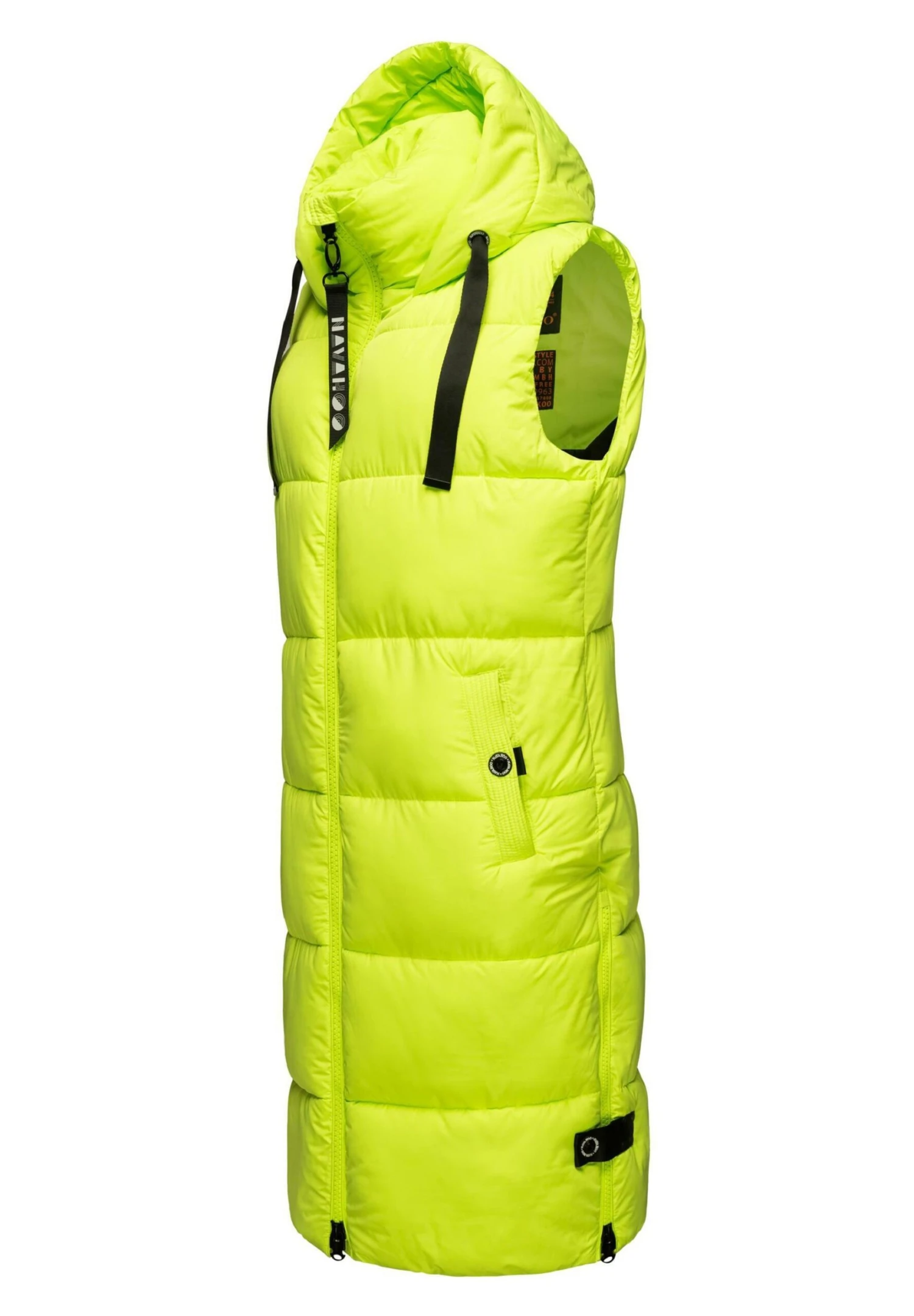 Navahoo Schnuffelchen - Bodywarmer - Neon Green 9 Navahoo Schnuffelchen - Bodywarmer - Neon Green - Afbeelding 7