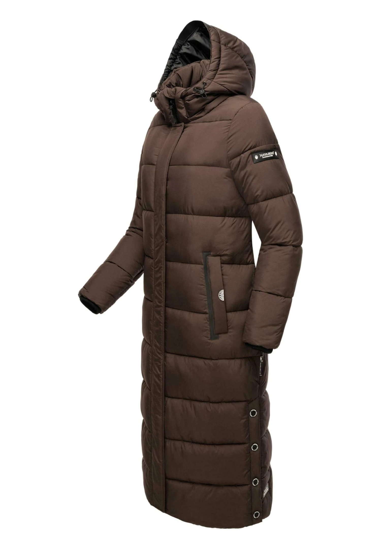 Navahoo Isalie - Winterjas - Dark Choco 10 Navahoo Isalie - Winterjas - Dark Choco - Afbeelding 8