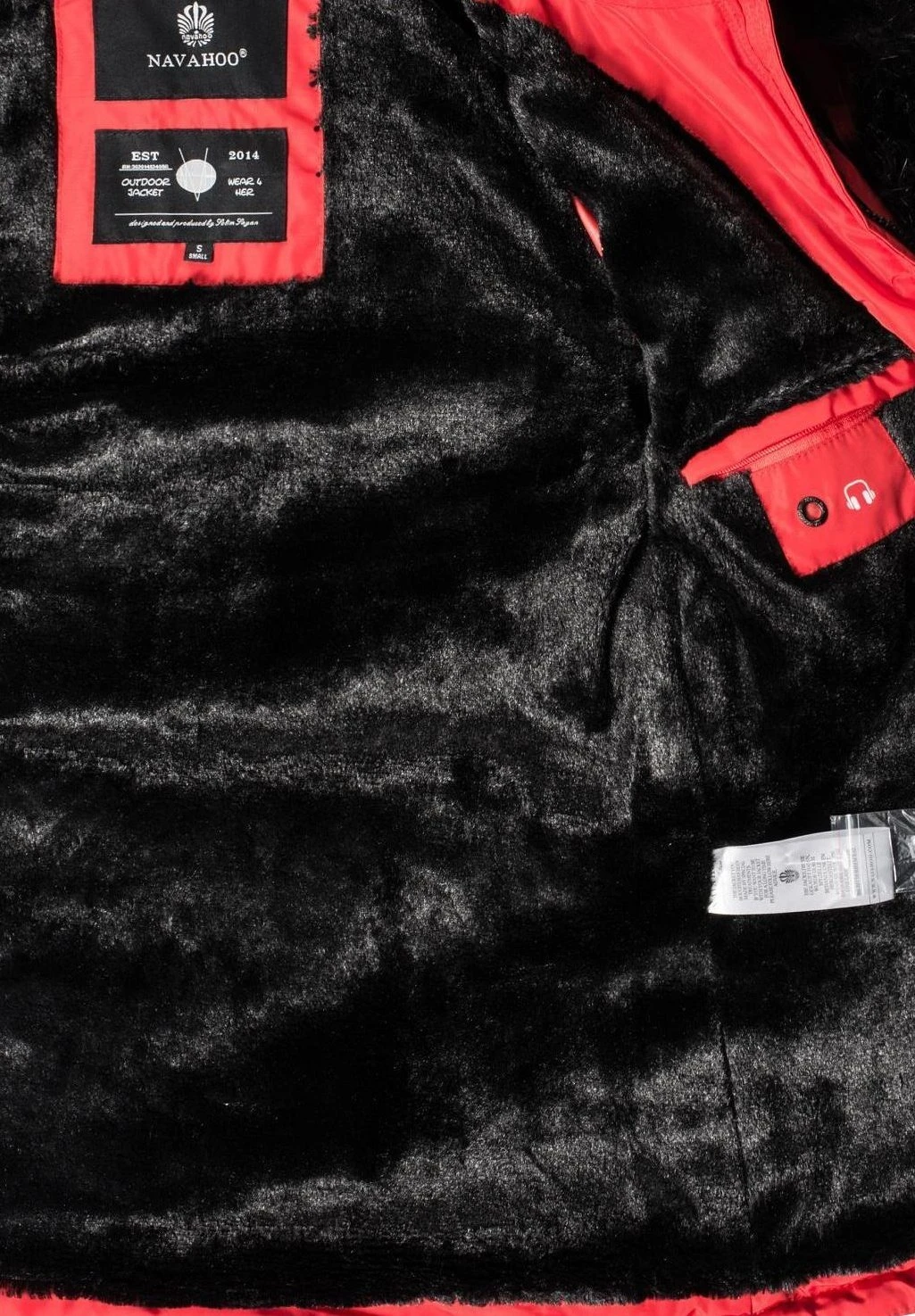 Navahoo Nirvana - Winterjas - Red 9 Navahoo Nirvana - Winterjas - Red - Afbeelding 7