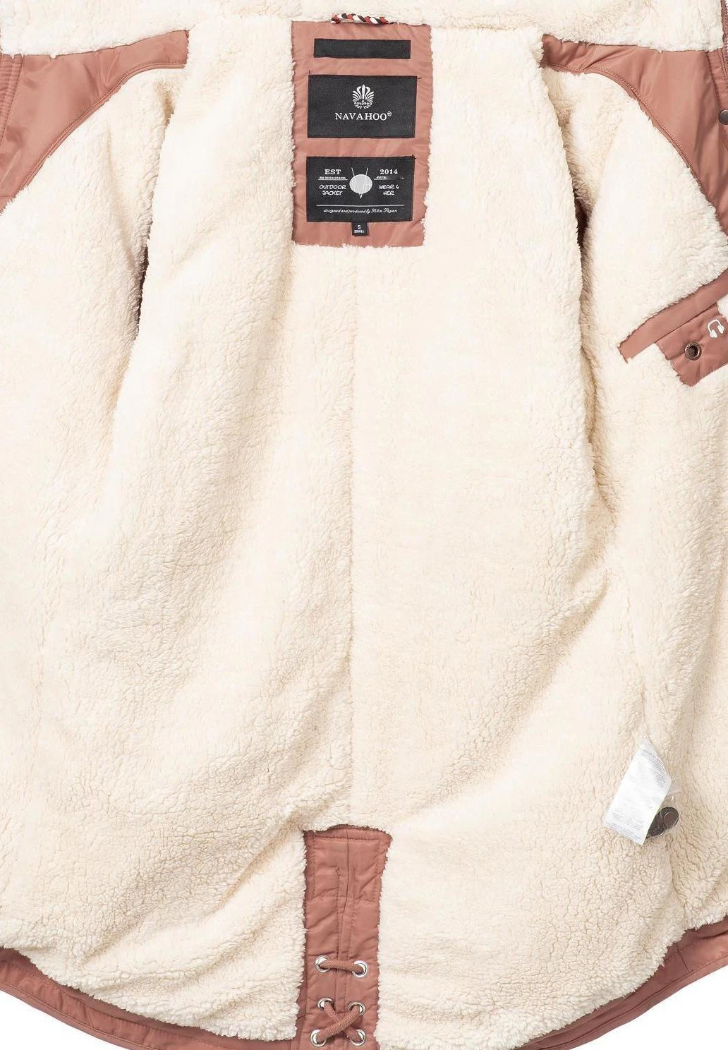 Navahoo La Viva - Winterjas - Light Brown 6 Navahoo La Viva - Winterjas - Light Brown - Afbeelding 4