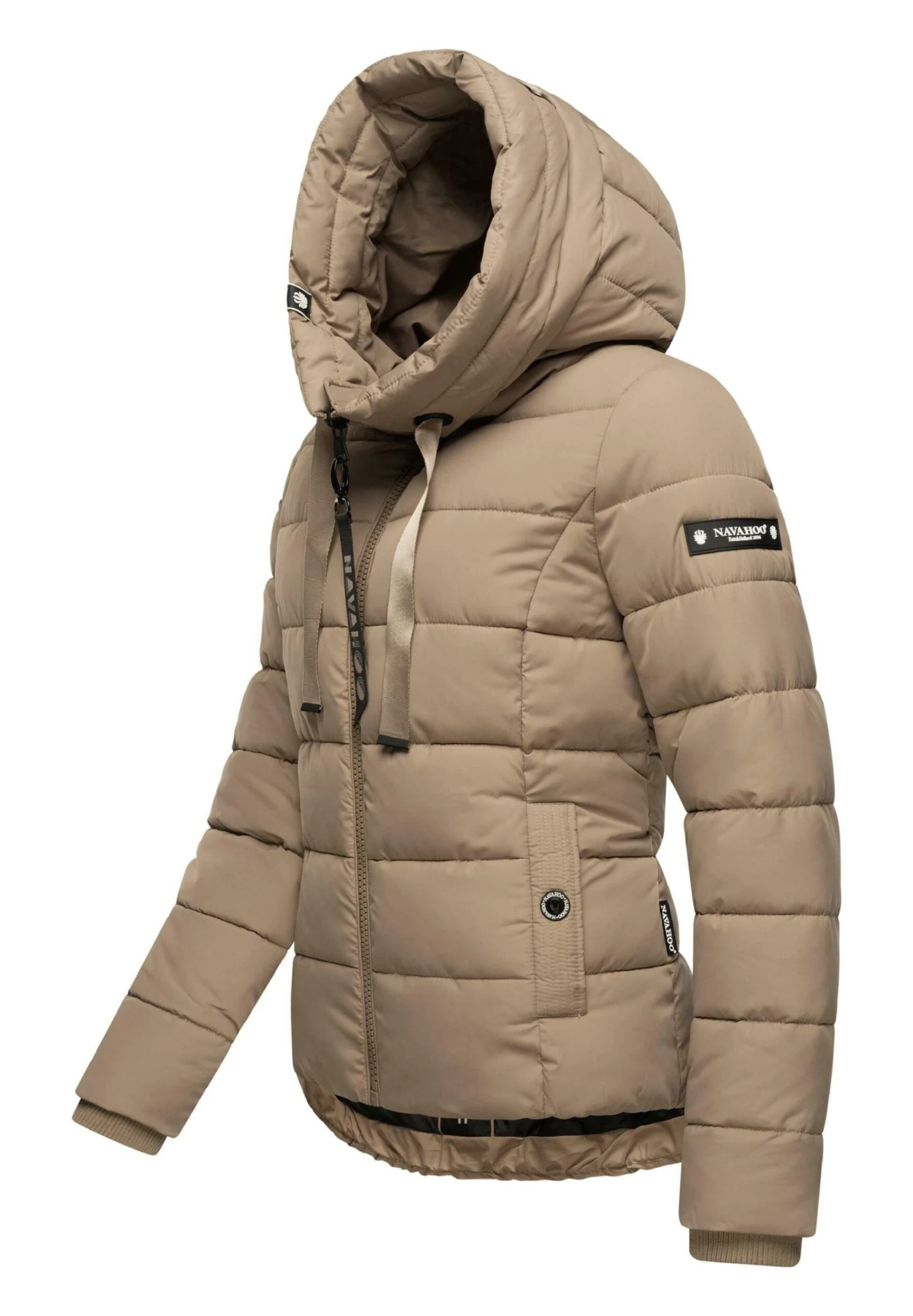 Navahoo Amayaa - Winterjas - Taupe 4 Navahoo Amayaa - Winterjas - Taupe - Afbeelding 2