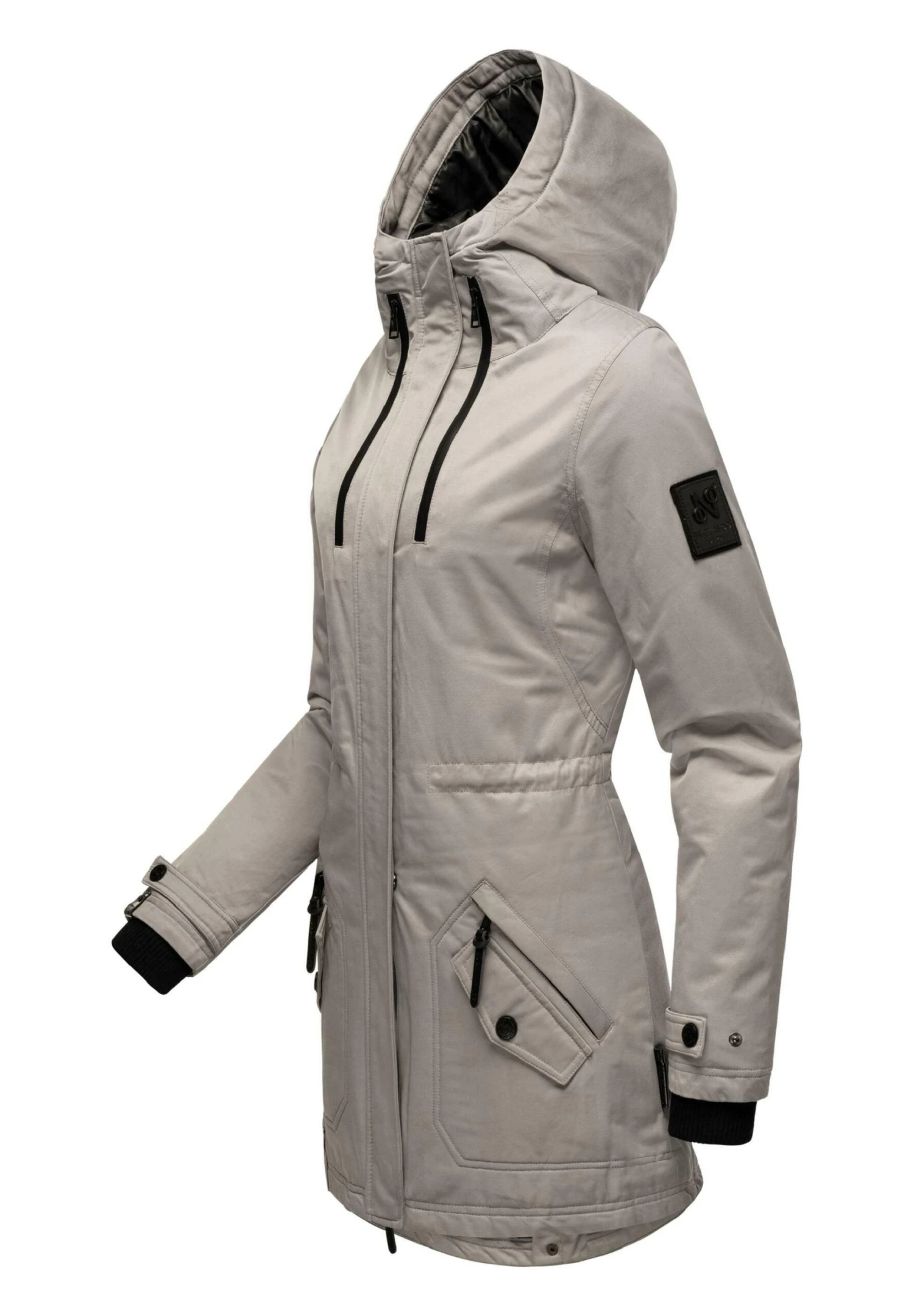 Navahoo Avrille Ii - Winterjas - Zinc Grey 5 Navahoo Avrille Ii - Winterjas - Zinc Grey - Afbeelding 3