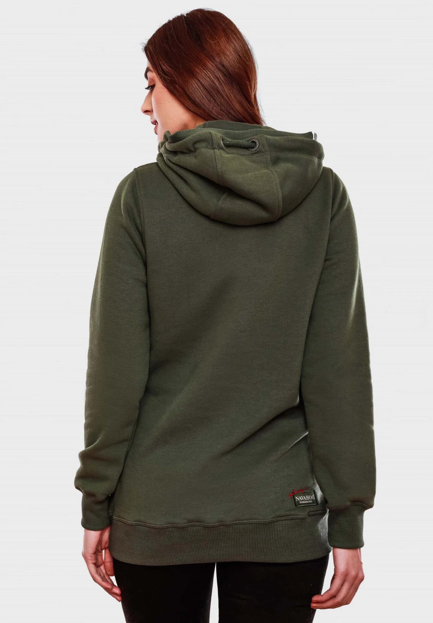 Navahoo Zauberelfe - Hoodie - Dark Olive 4 Navahoo Zauberelfe - Hoodie - Dark Olive - Afbeelding 2