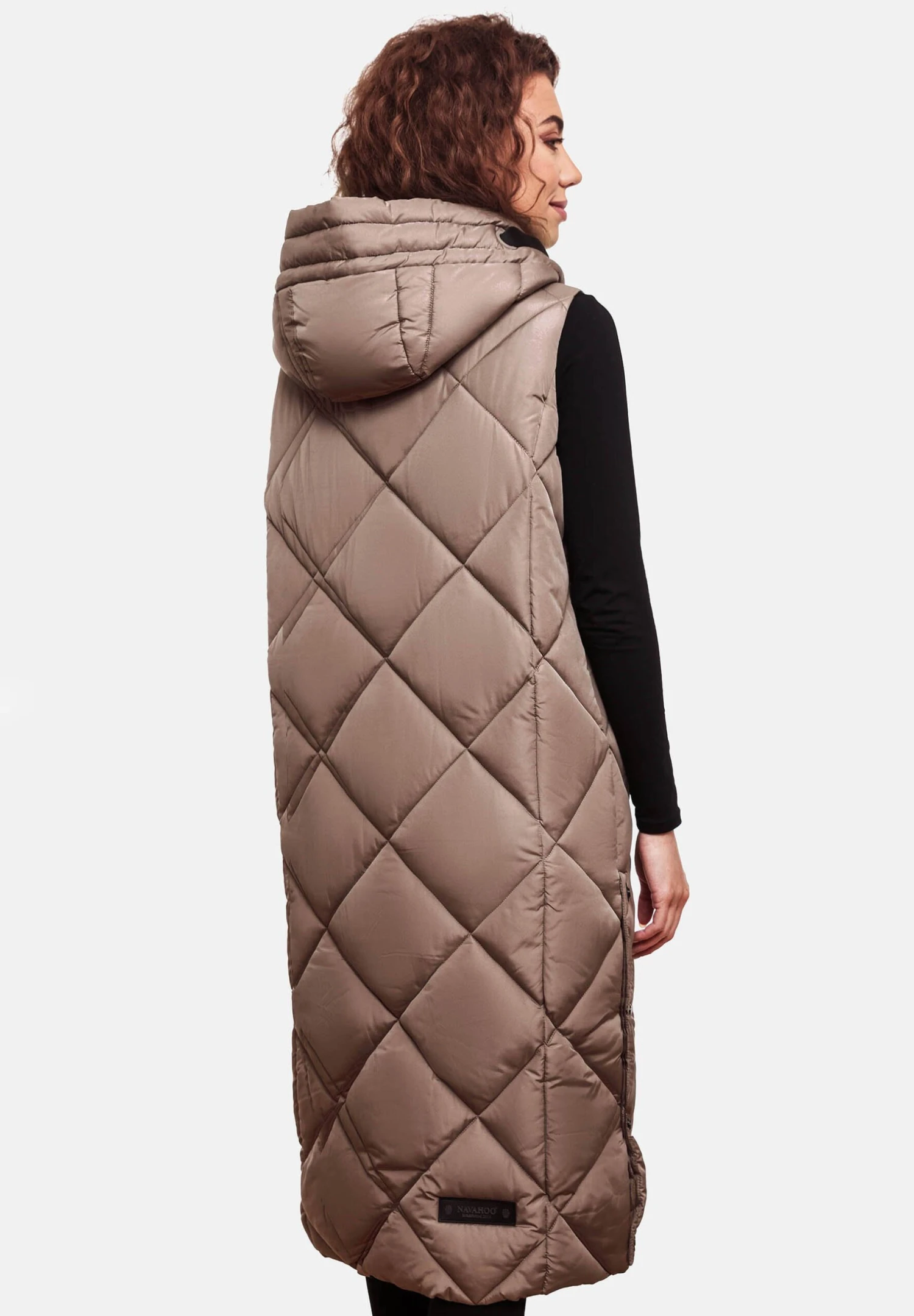 Navahoo Schnuckel - Bodywarmer - Dark Taupe 4 Navahoo Schnuckel - Bodywarmer - Dark Taupe - Afbeelding 2