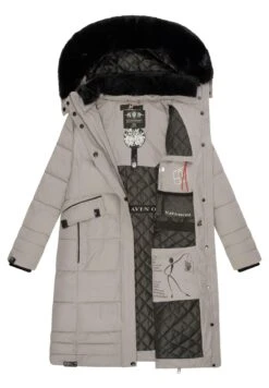 Navahoo Fahmiyaa - Winterjas - Zinc Grey -Navahoo b474c9366dd644bda58d28f5edc4455b