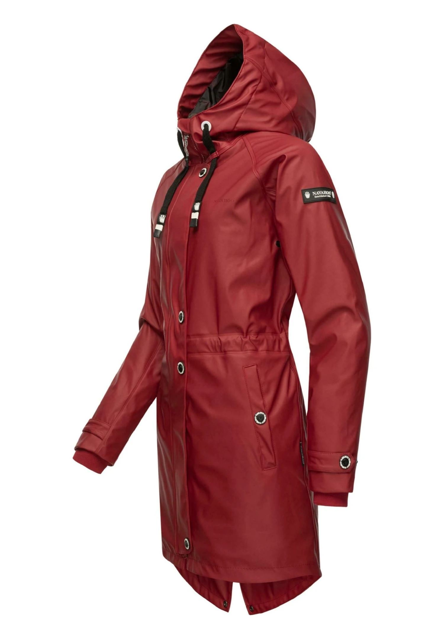Navahoo Rainy Flower - Parka - Blood Red 5 Navahoo Rainy Flower - Parka - Blood Red - Afbeelding 3