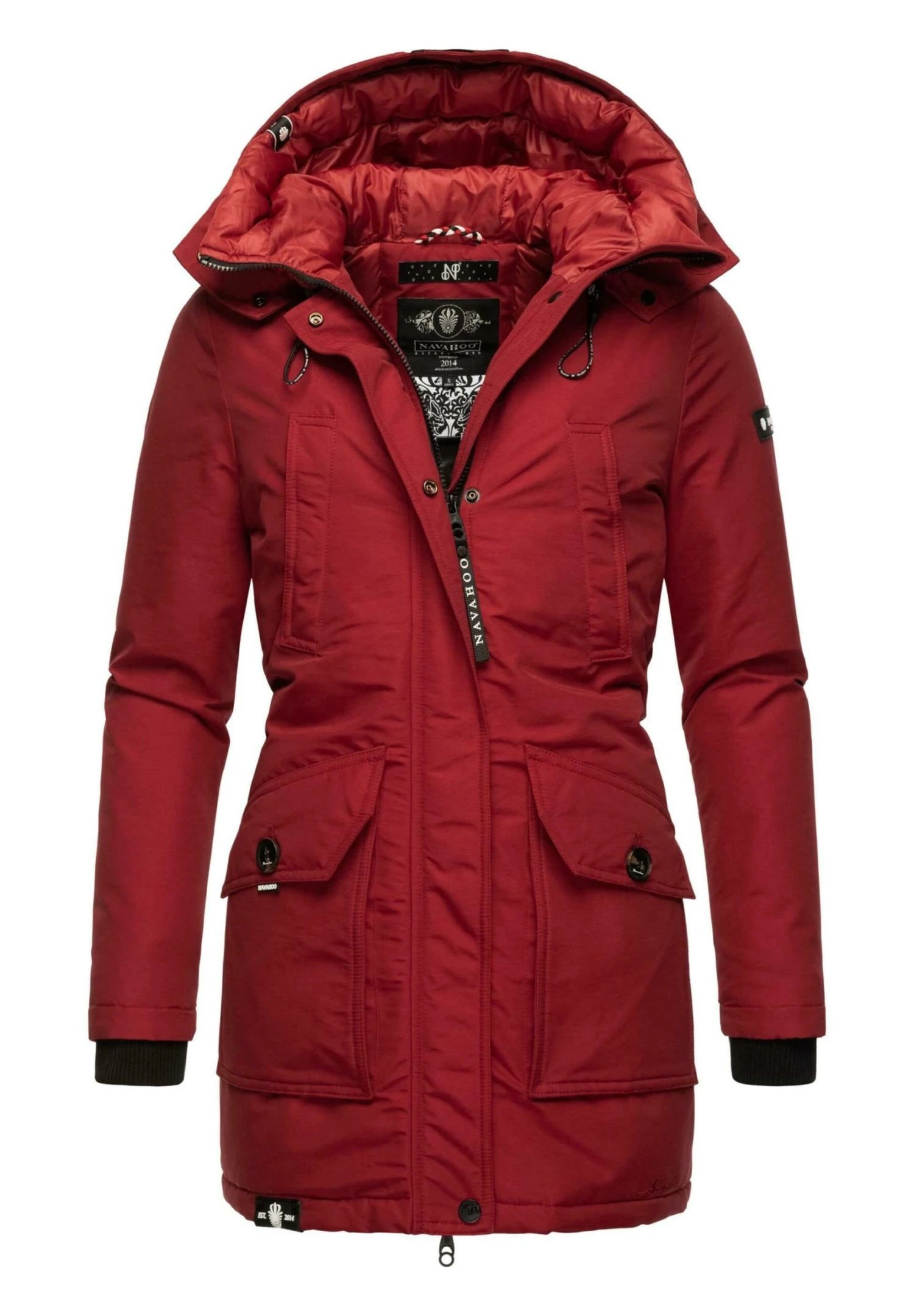 Navahoo Blizzardstorm - Parka - Blood Red 6 Navahoo Blizzardstorm - Parka - Blood Red - Afbeelding 4