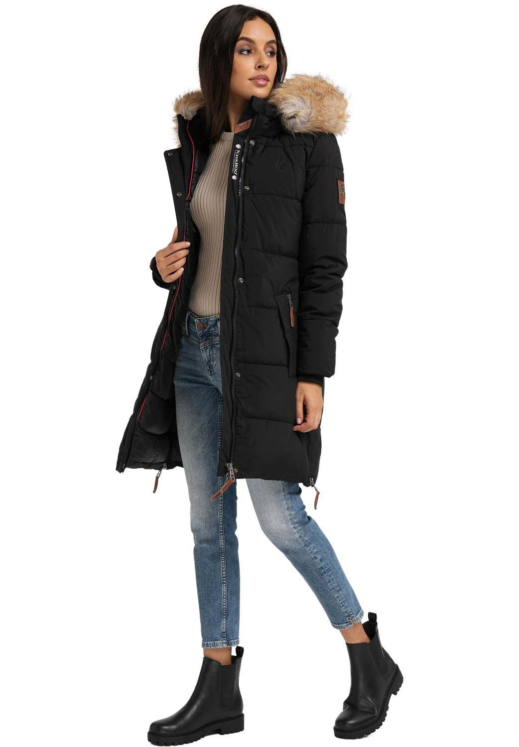 Navahoo Halina - Winterjas - Black 3 Navahoo Halina - Winterjas - Black